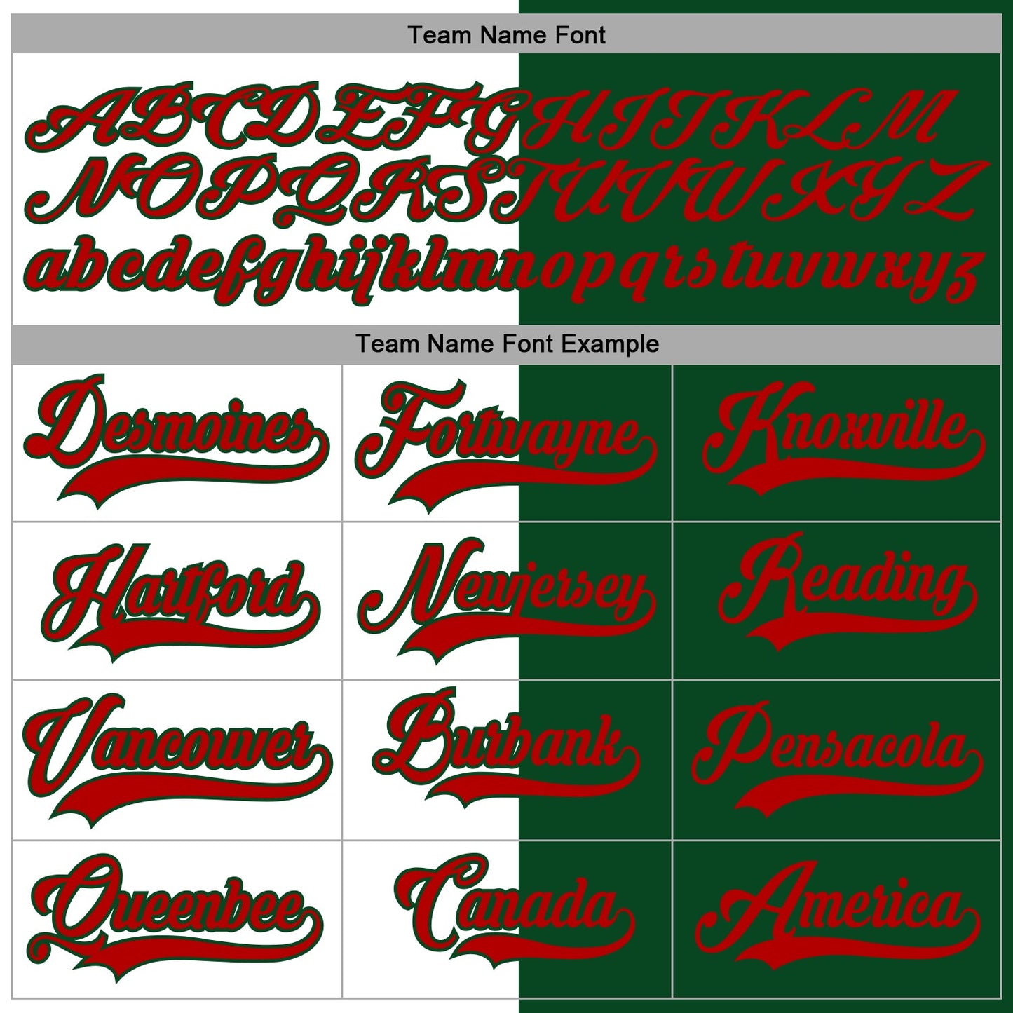 Custom Green Red-White Split Fashion Hockey Lace Neck Jersey view 4