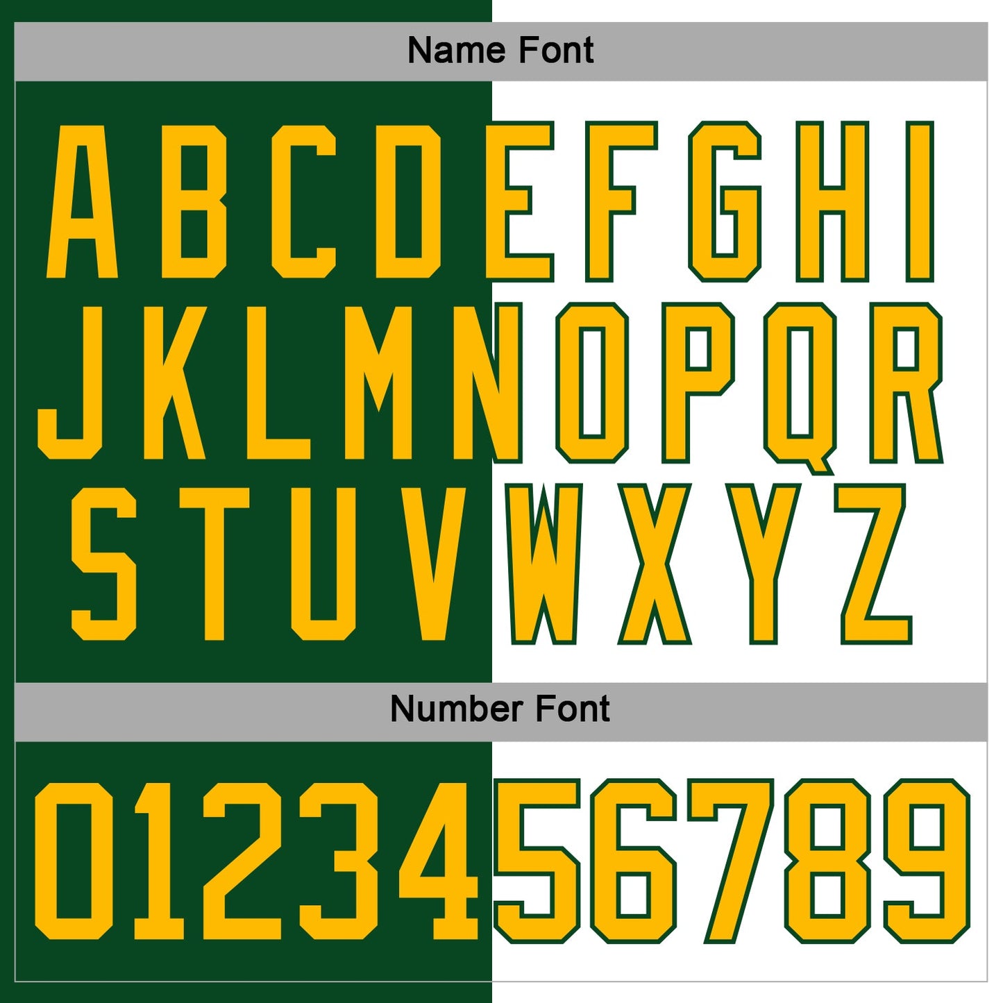 Custom Green Gold-White Split Fashion Hockey Lace Neck Jersey view 5