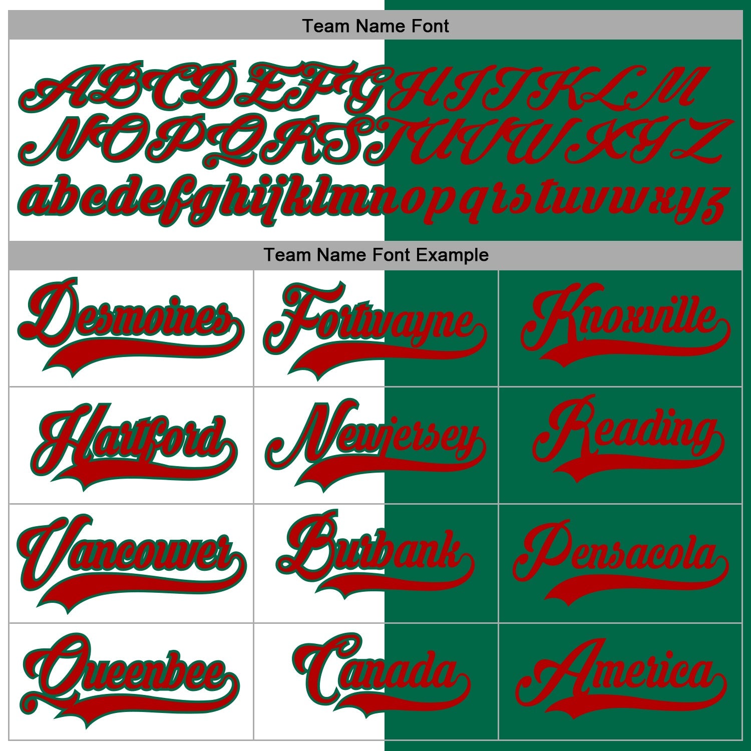 Custom Kelly Green Red-White Split Fashion Hockey Lace Neck Jersey view 4