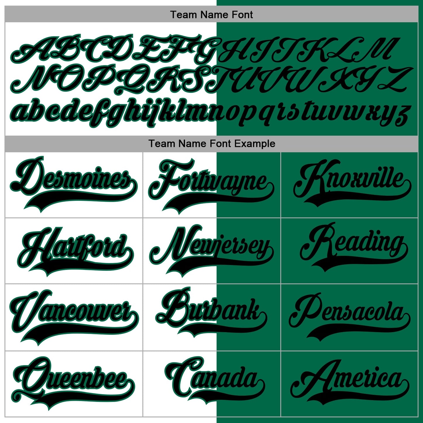 Custom Kelly Green Black-White Split Fashion Hockey Lace Neck Jersey view 4