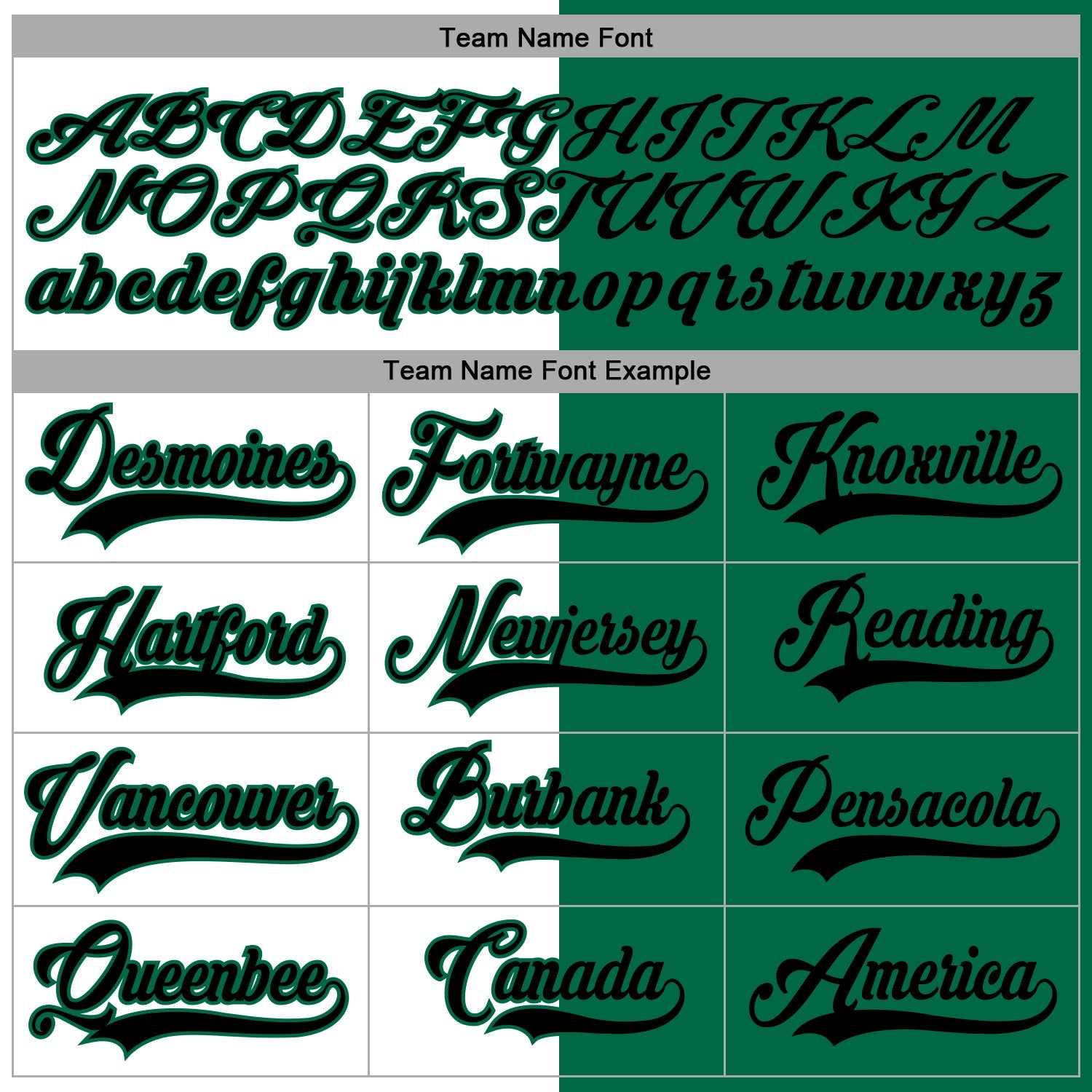 Custom Kelly Green Black-White Split Fashion Hockey Lace Neck Jersey view 4