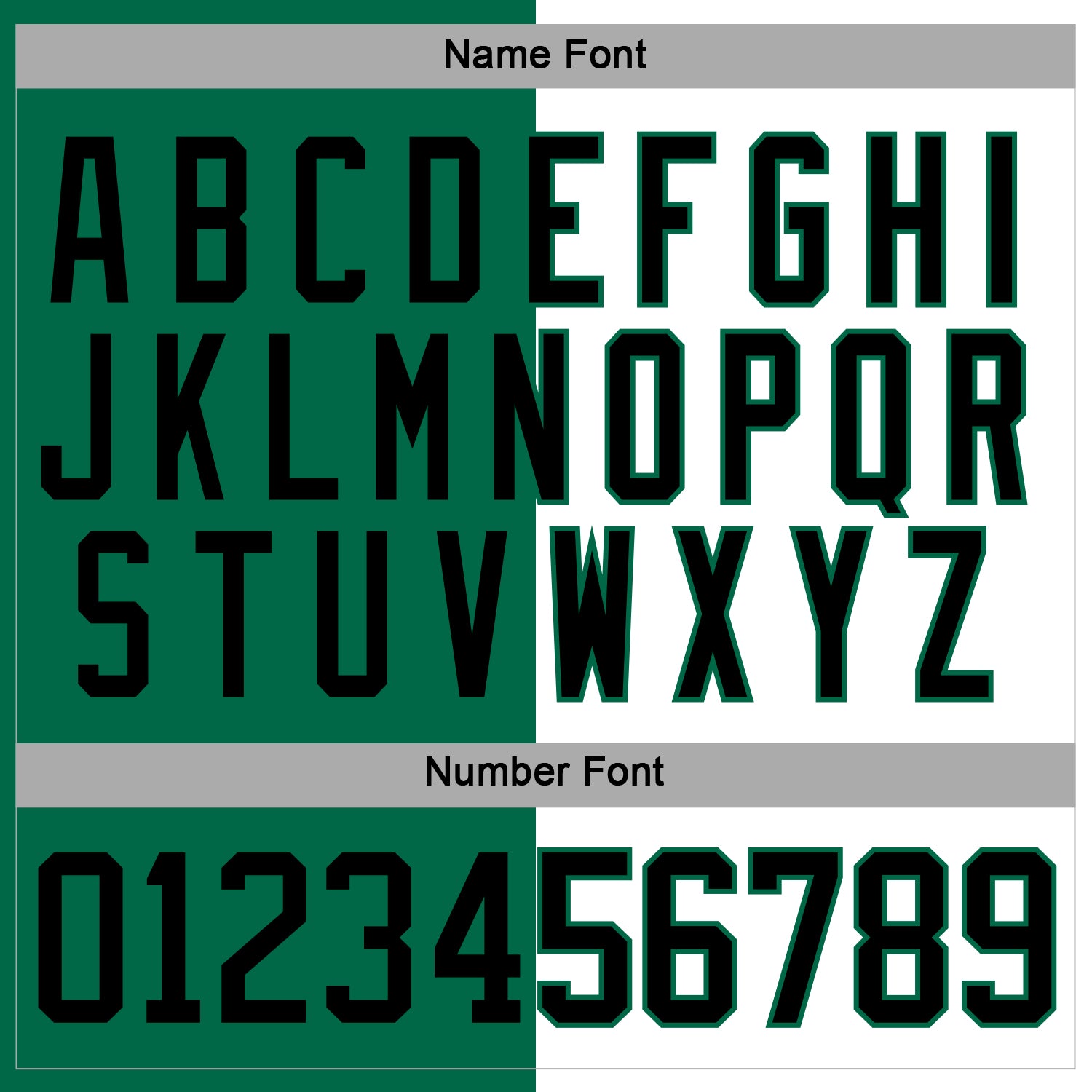 Custom Kelly Green Black-White Split Fashion Hockey Lace Neck Jersey view 5
