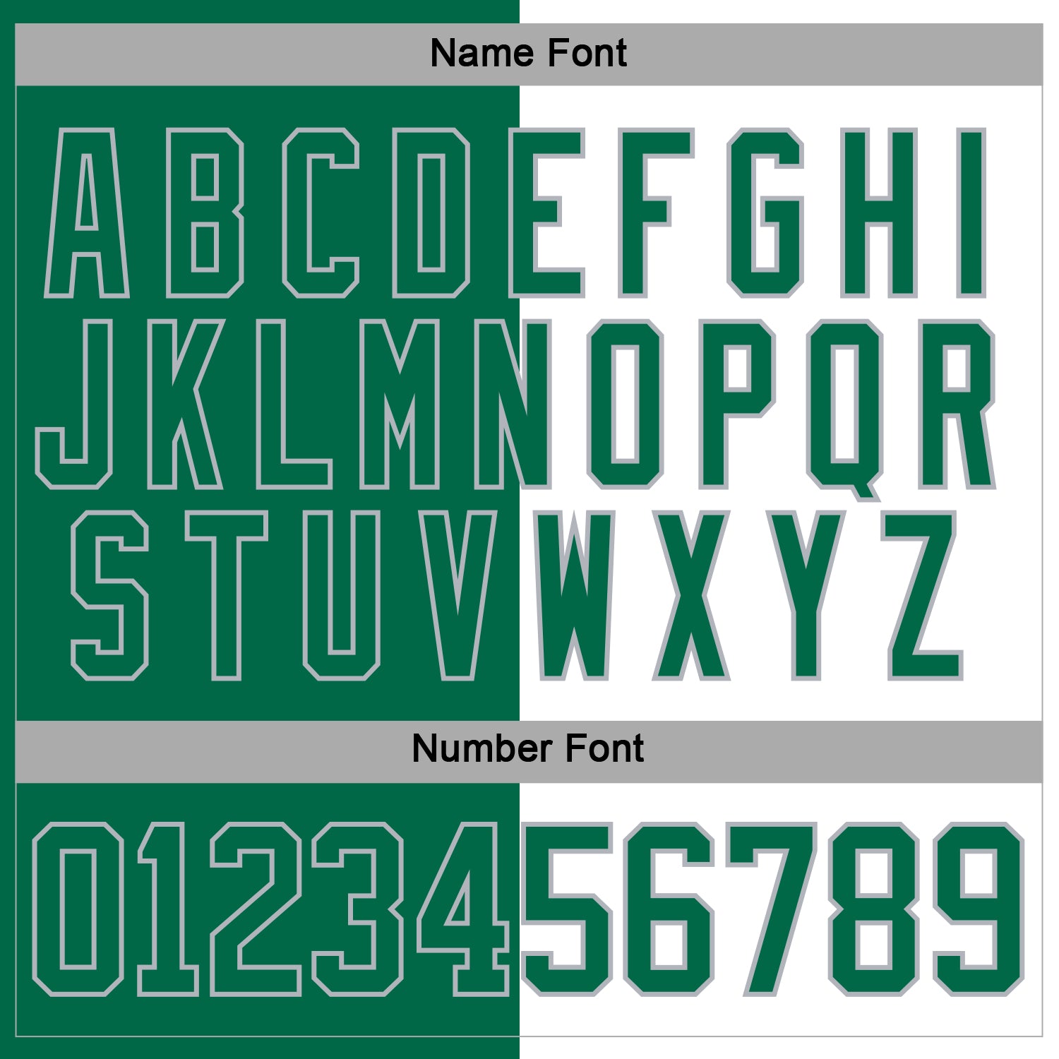 Custom Kelly Green Gray-White Split Fashion Hockey Lace Neck Jersey view 5
