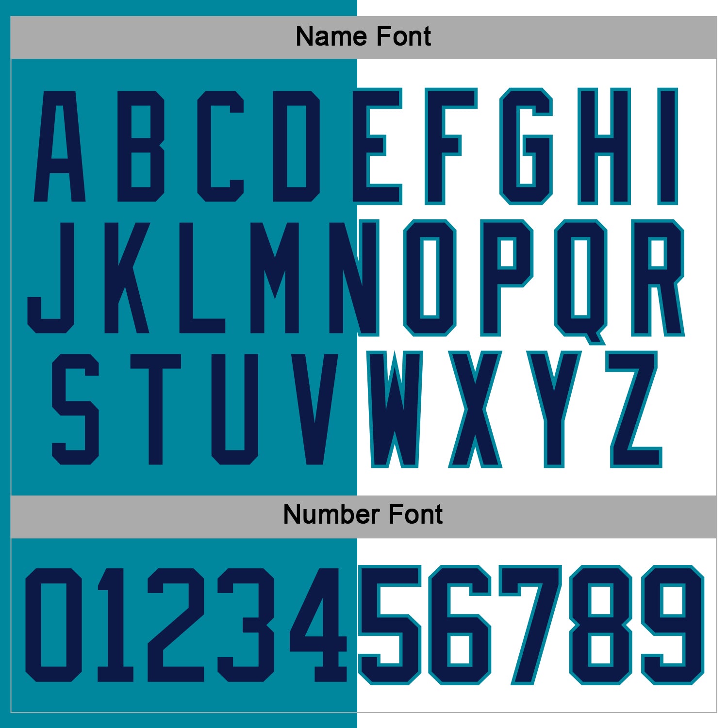 Custom Teal Navy-White Split Fashion Hockey Lace Neck Jersey view 5