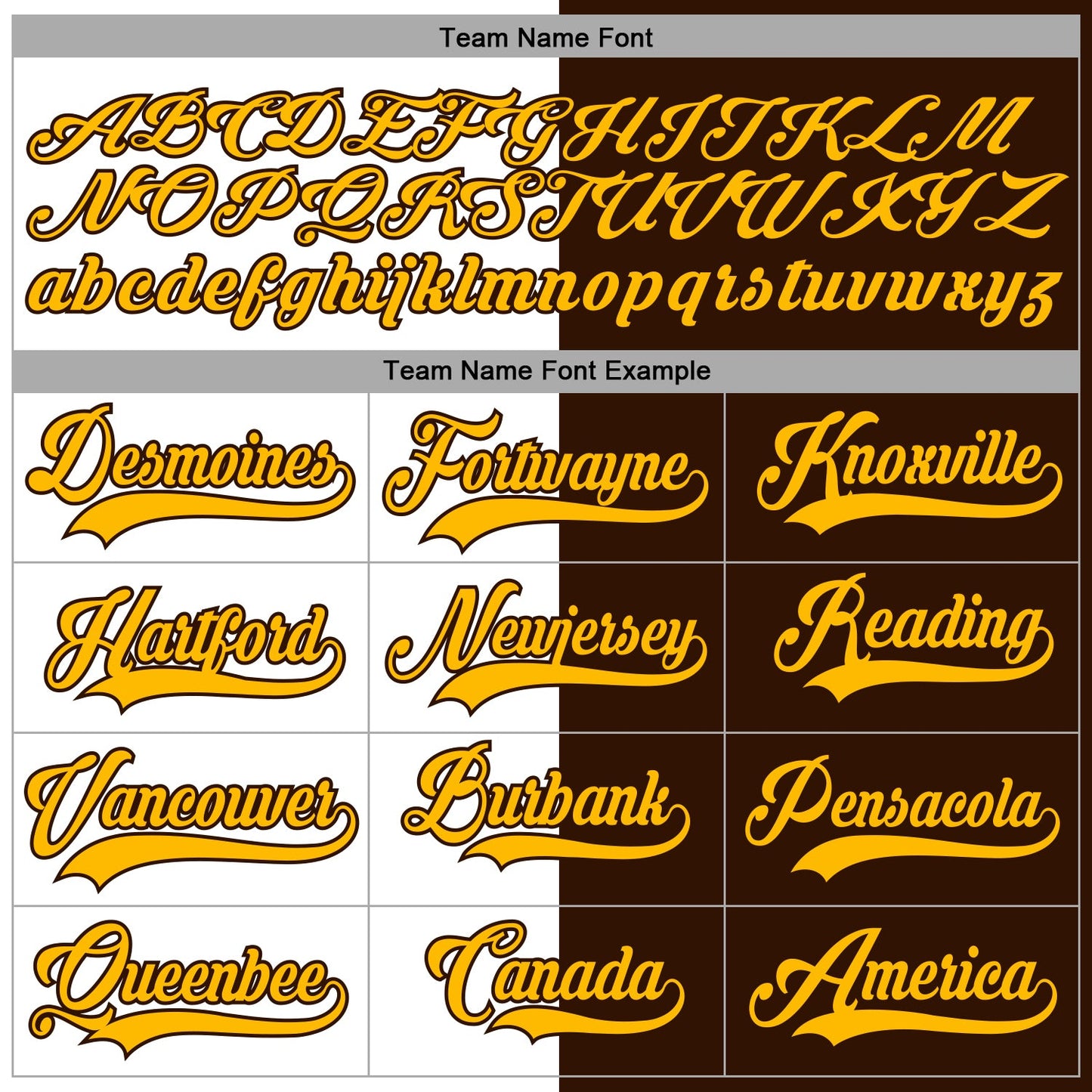 Custom Brown Gold-White Split Fashion Hockey Lace Neck Jersey view 4