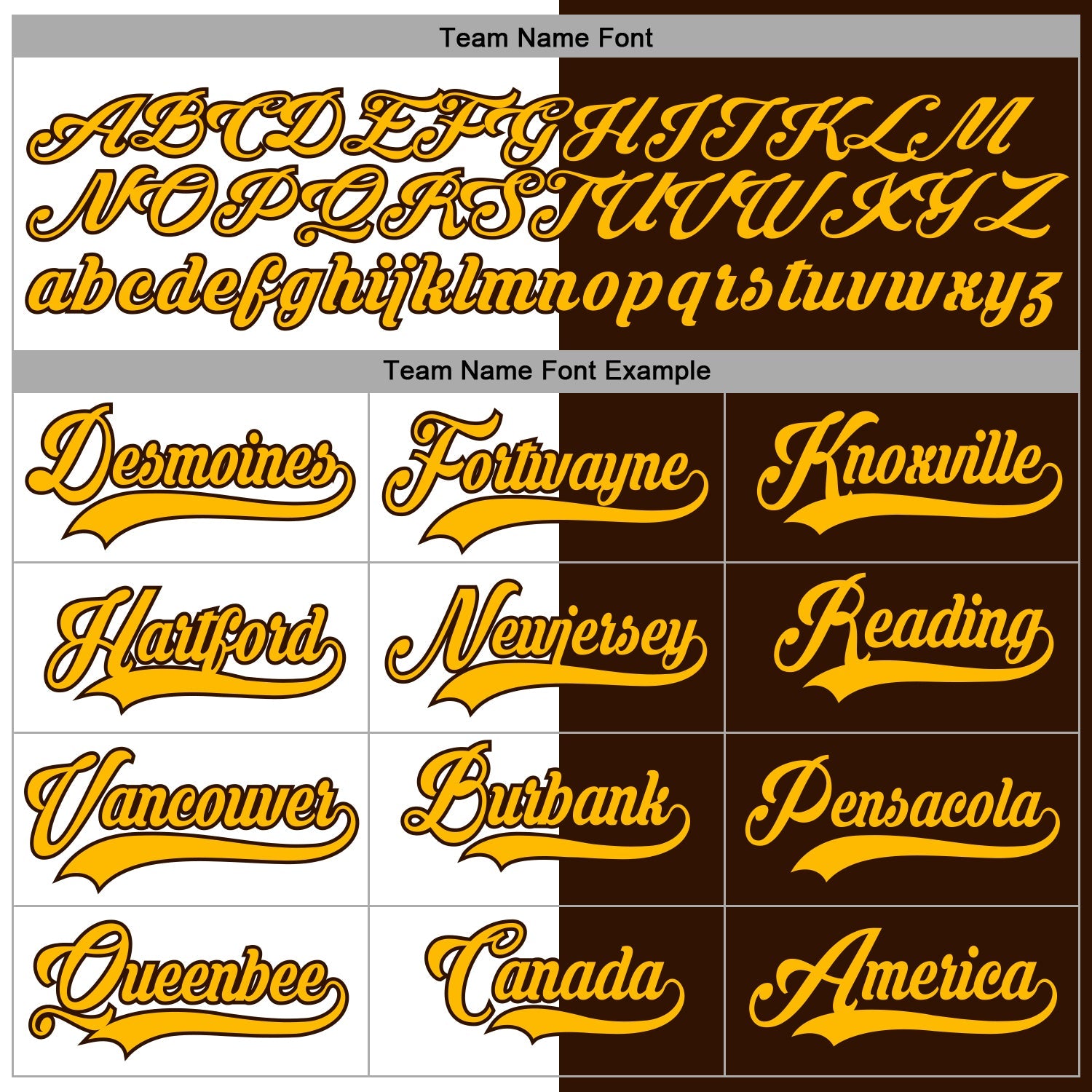 Custom Brown Gold-White Split Fashion Hockey Lace Neck Jersey view 4