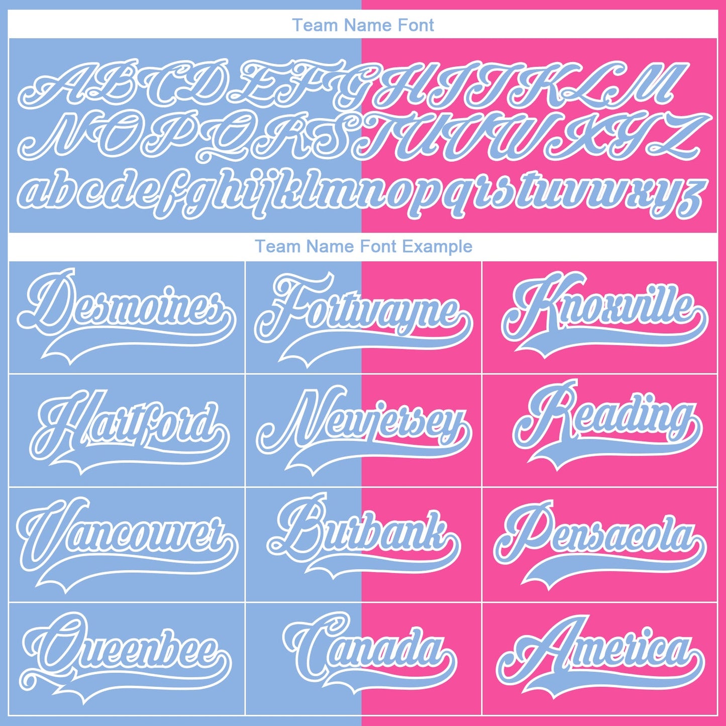 Custom Pink Light Blue-White Split Fashion Hockey Lace Neck Jersey view 6
