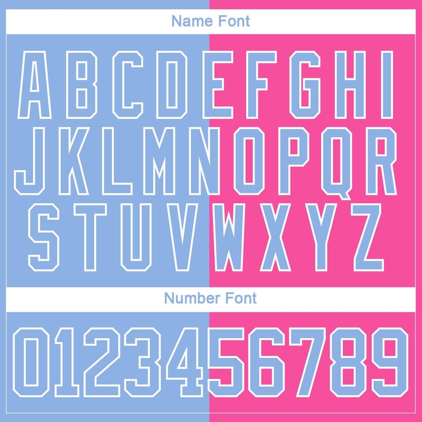 Custom Pink Light Blue-White Split Fashion Hockey Lace Neck Jersey view 7
