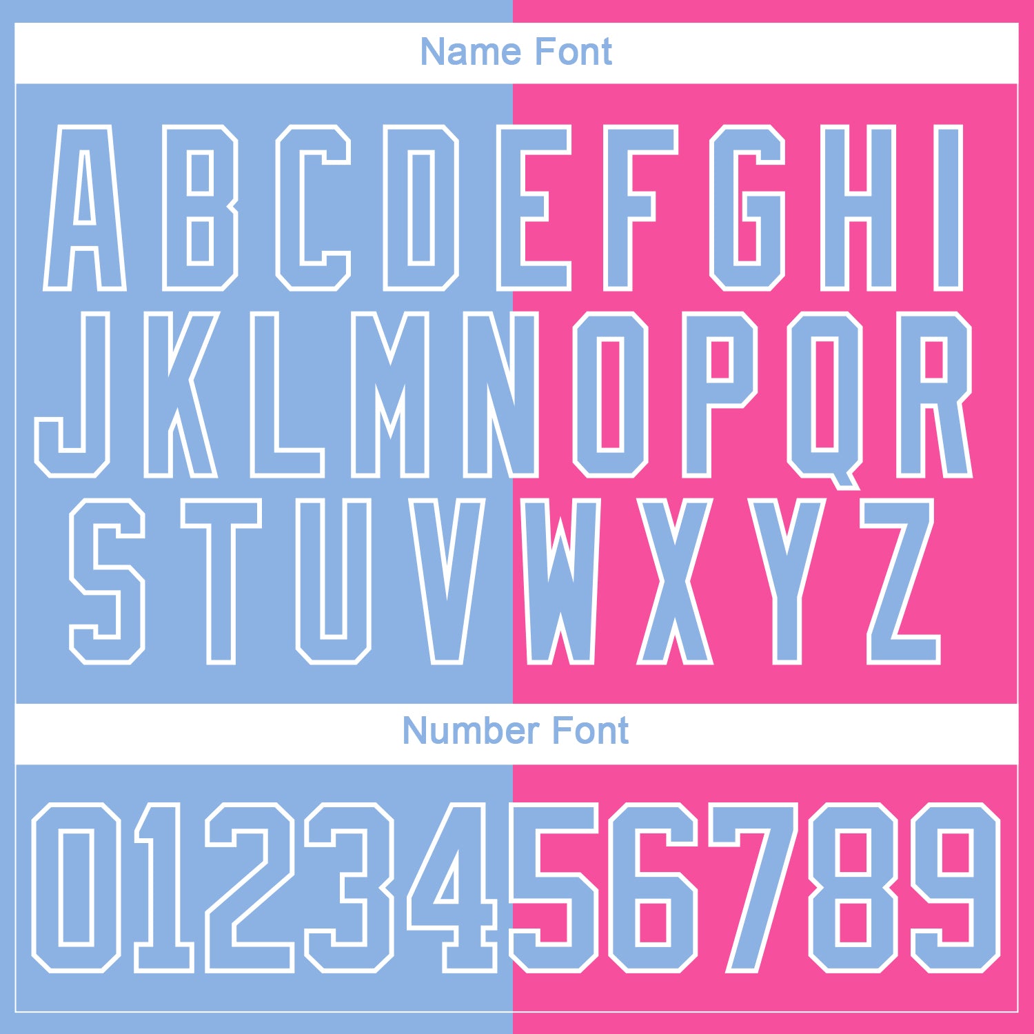 Custom Pink Light Blue-White Split Fashion Hockey Lace Neck Jersey view 7