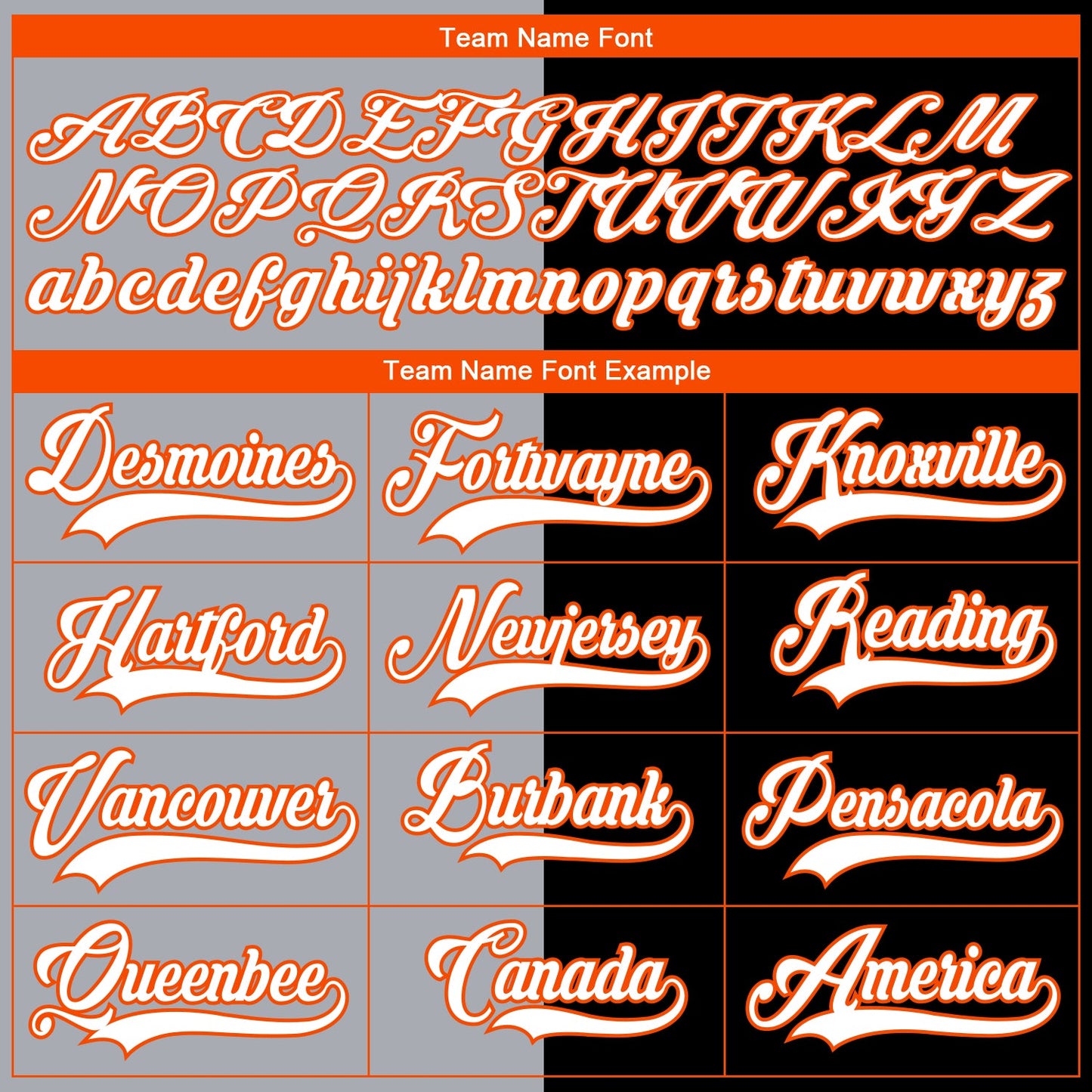 Custom Black Orange Gray-White Split Fashion Hockey Lace Neck Jersey view 6