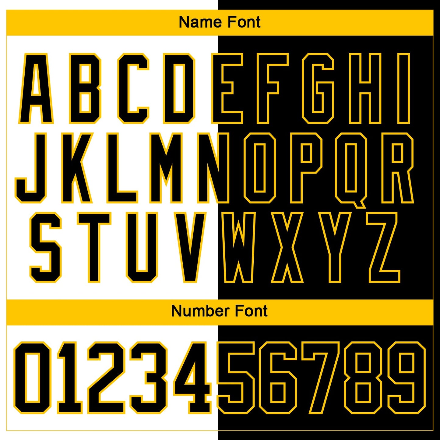 Custom Black Yellow-White Split Fashion Hockey Lace Neck Jersey view 7