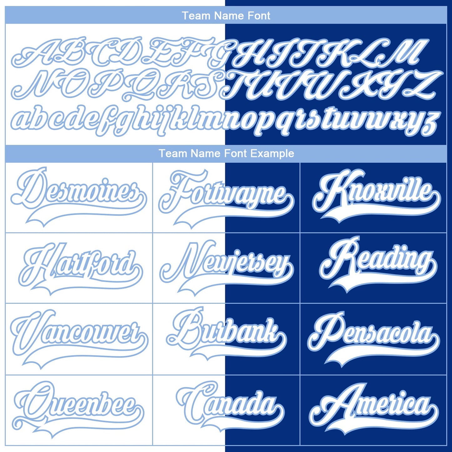 Custom Royal Light Blue-White Split Fashion Hockey Lace Neck Jersey view 6