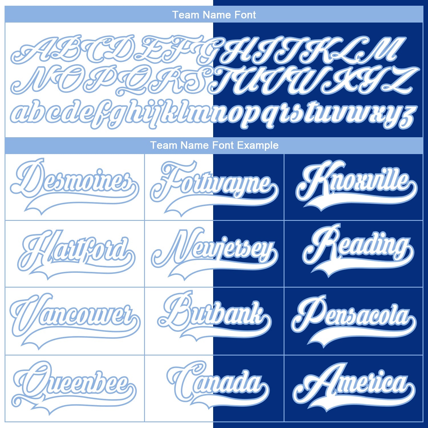 Custom Royal Light Blue-White Split Fashion Hockey Lace Neck Jersey view 6