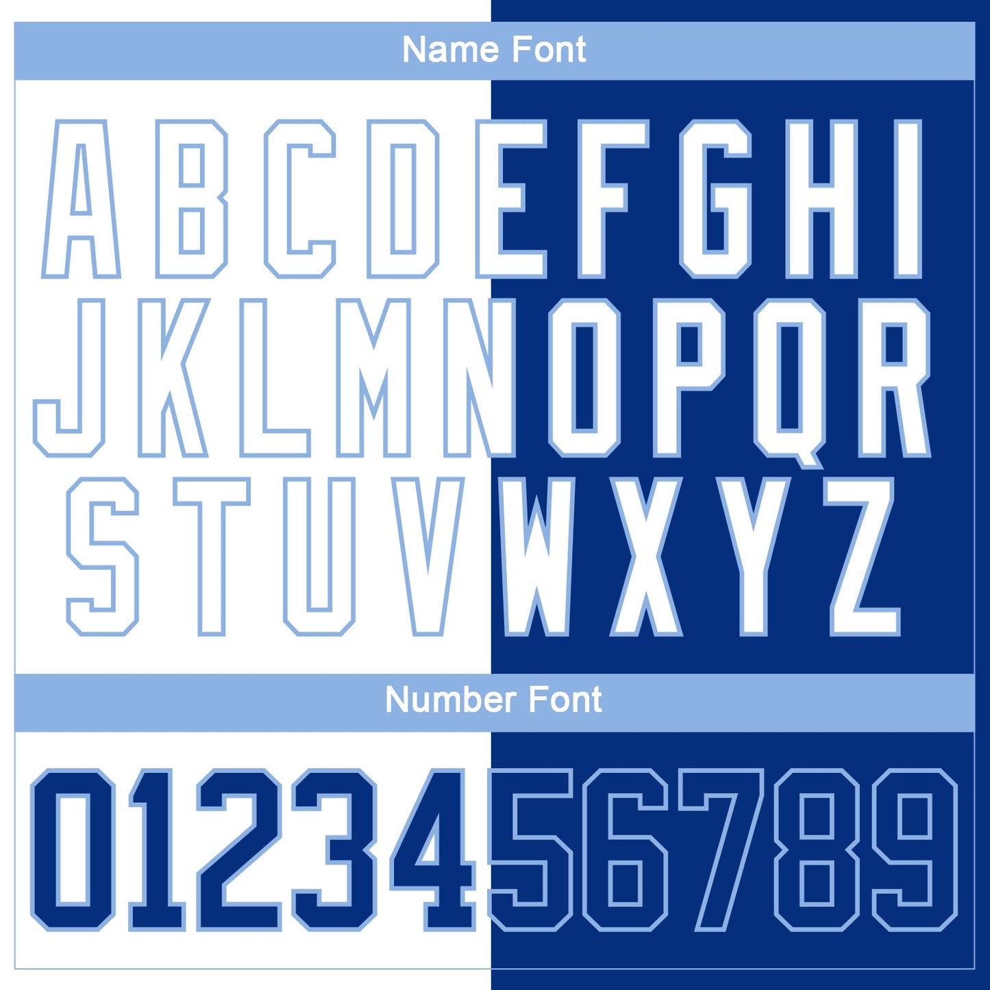 Custom Royal Light Blue-White Split Fashion Hockey Lace Neck Jersey view 7