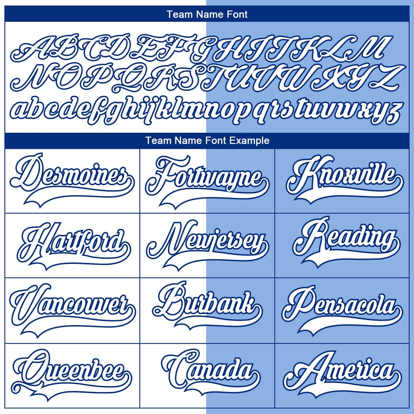 Custom Light Blue White-Royal Split Fashion Hockey Lace Neck Jersey view 6
