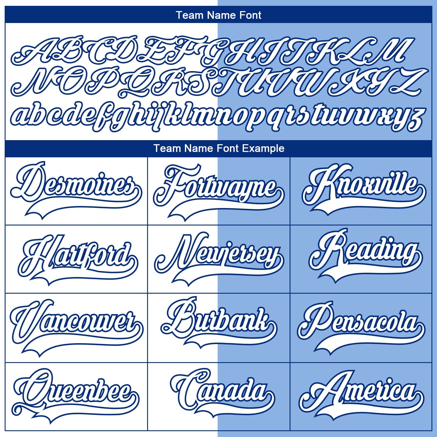 Custom Light Blue White-Royal Split Fashion Hockey Lace Neck Jersey view 6