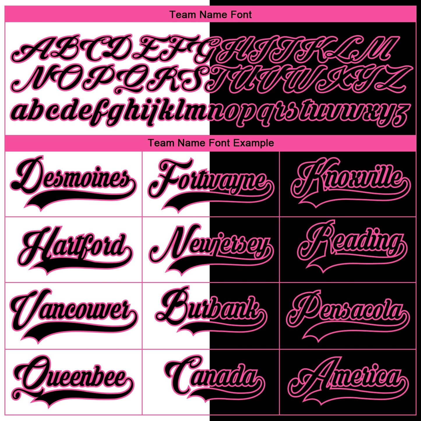 Custom Black Pink-White Split Fashion Hockey Lace Neck Jersey view 6