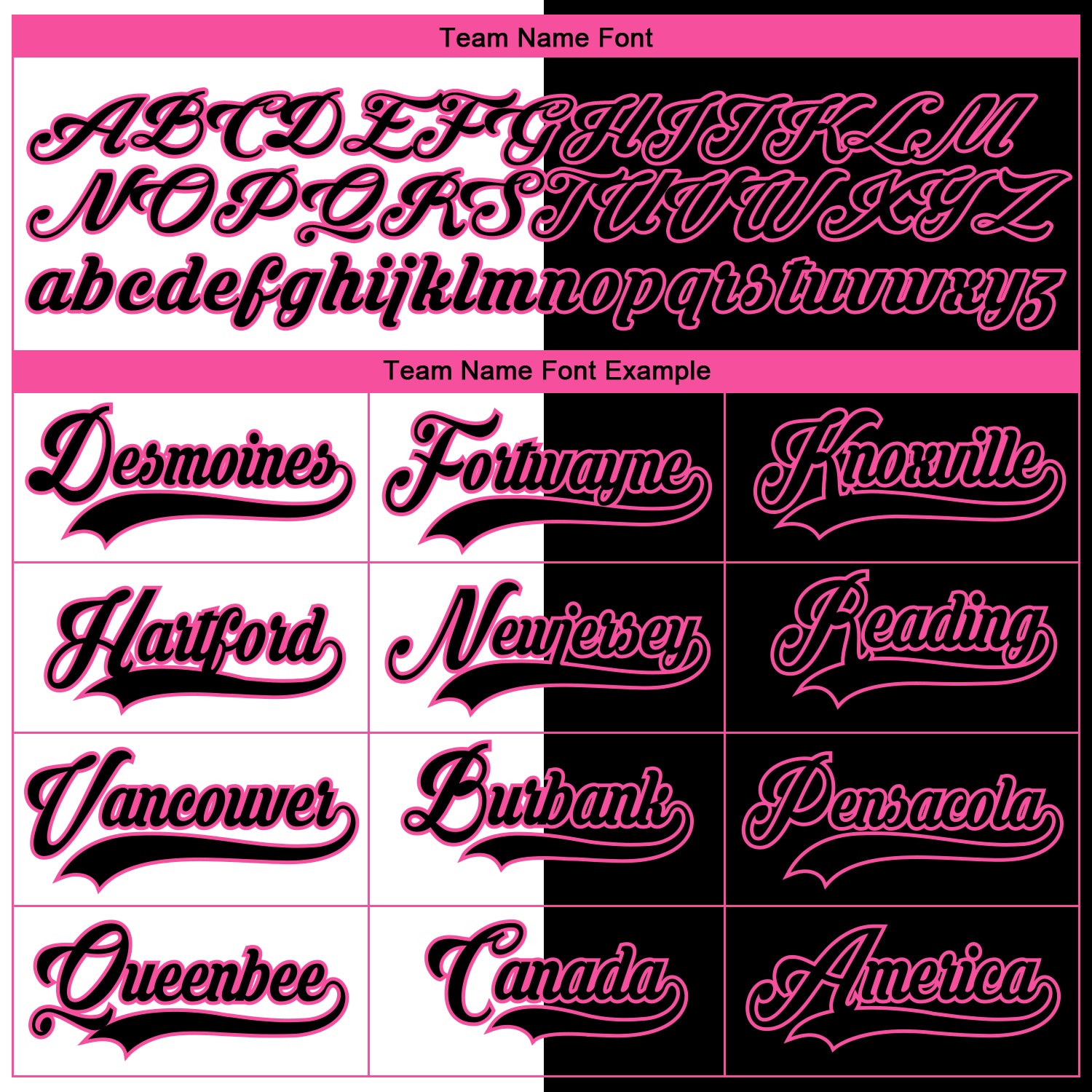 Custom Black Pink-White Split Fashion Hockey Lace Neck Jersey view 6