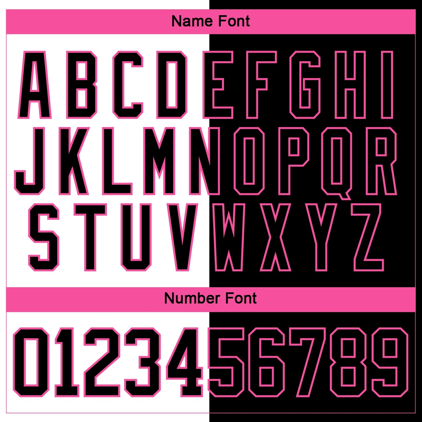 Custom Black Pink-White Split Fashion Hockey Lace Neck Jersey view 7