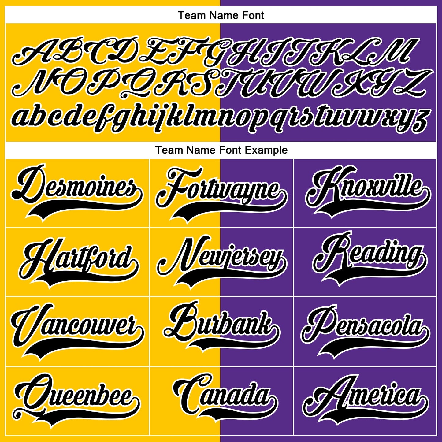 Custom Purple Black Yellow-White Split Fashion Hockey Lace Neck Jersey view 6