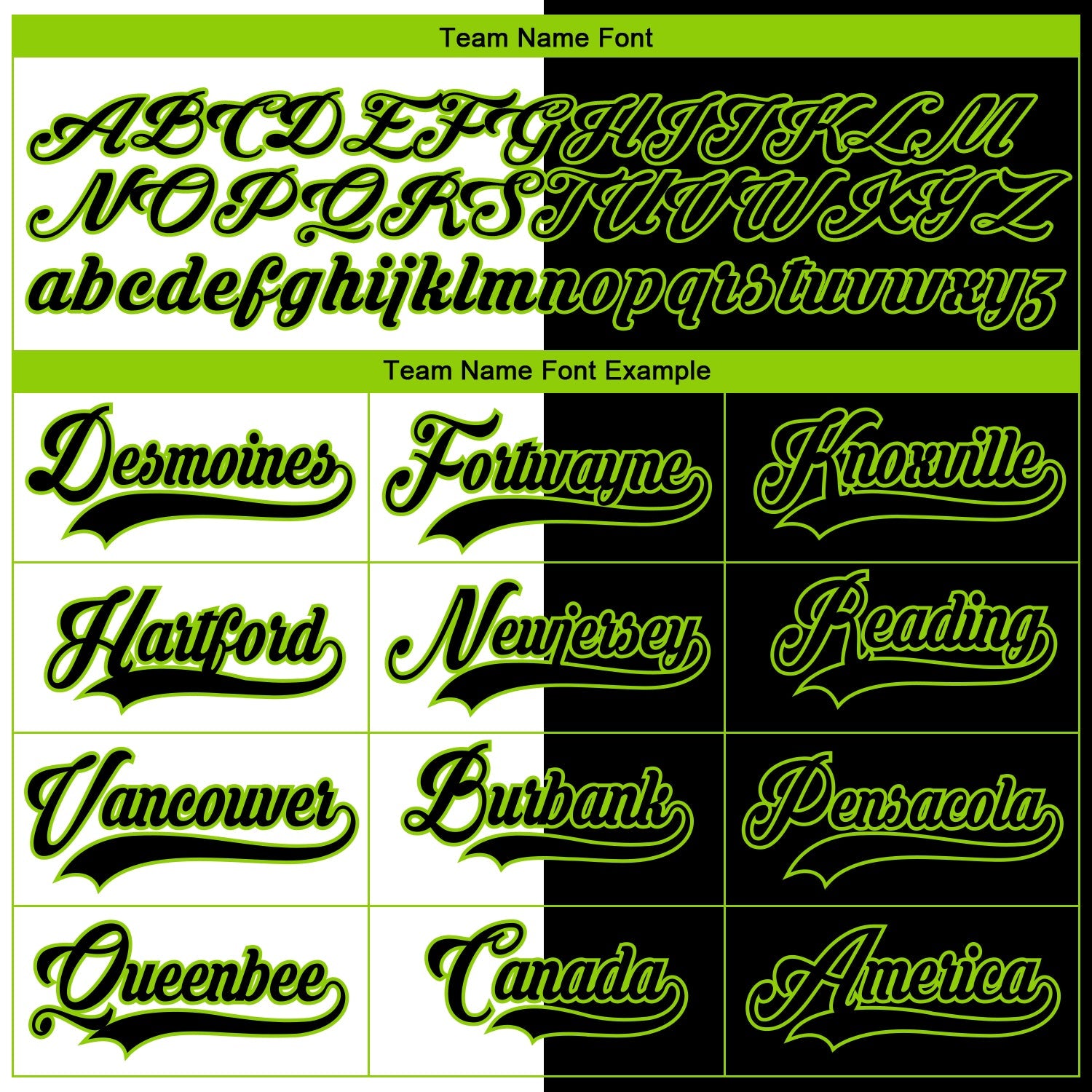 Custom Black Neon Green-White Split Fashion Hockey Lace Neck Jersey view 6