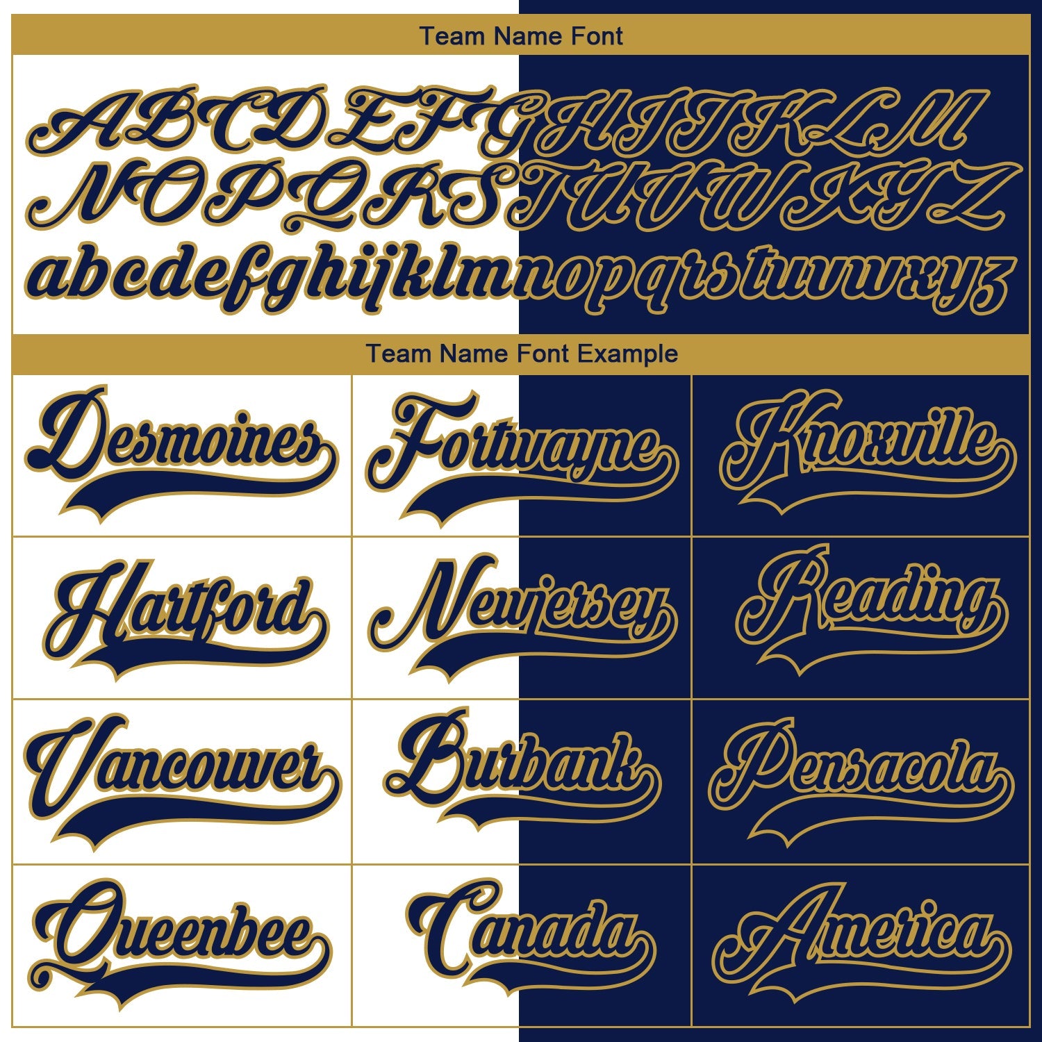 Custom Navy Old Gold-White Split Fashion Hockey Lace Neck Jersey view 6