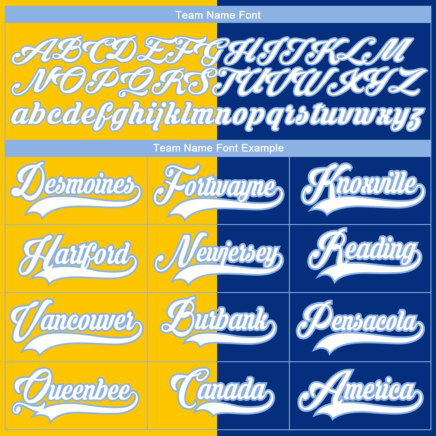 Custom Royal Light Blue Yellow-White Split Fashion Hockey Lace Neck Jersey view 6