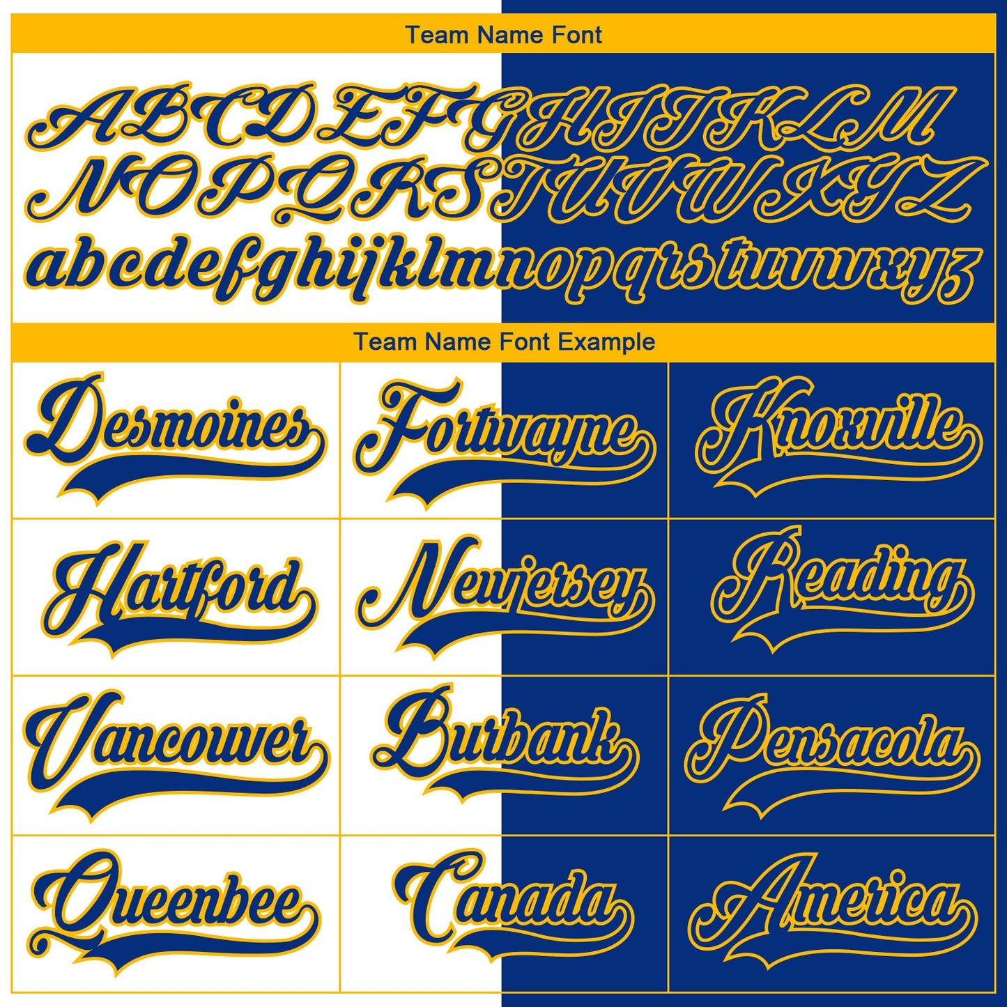 Custom Royal Gold-White Split Fashion Hockey Lace Neck Jersey view 6