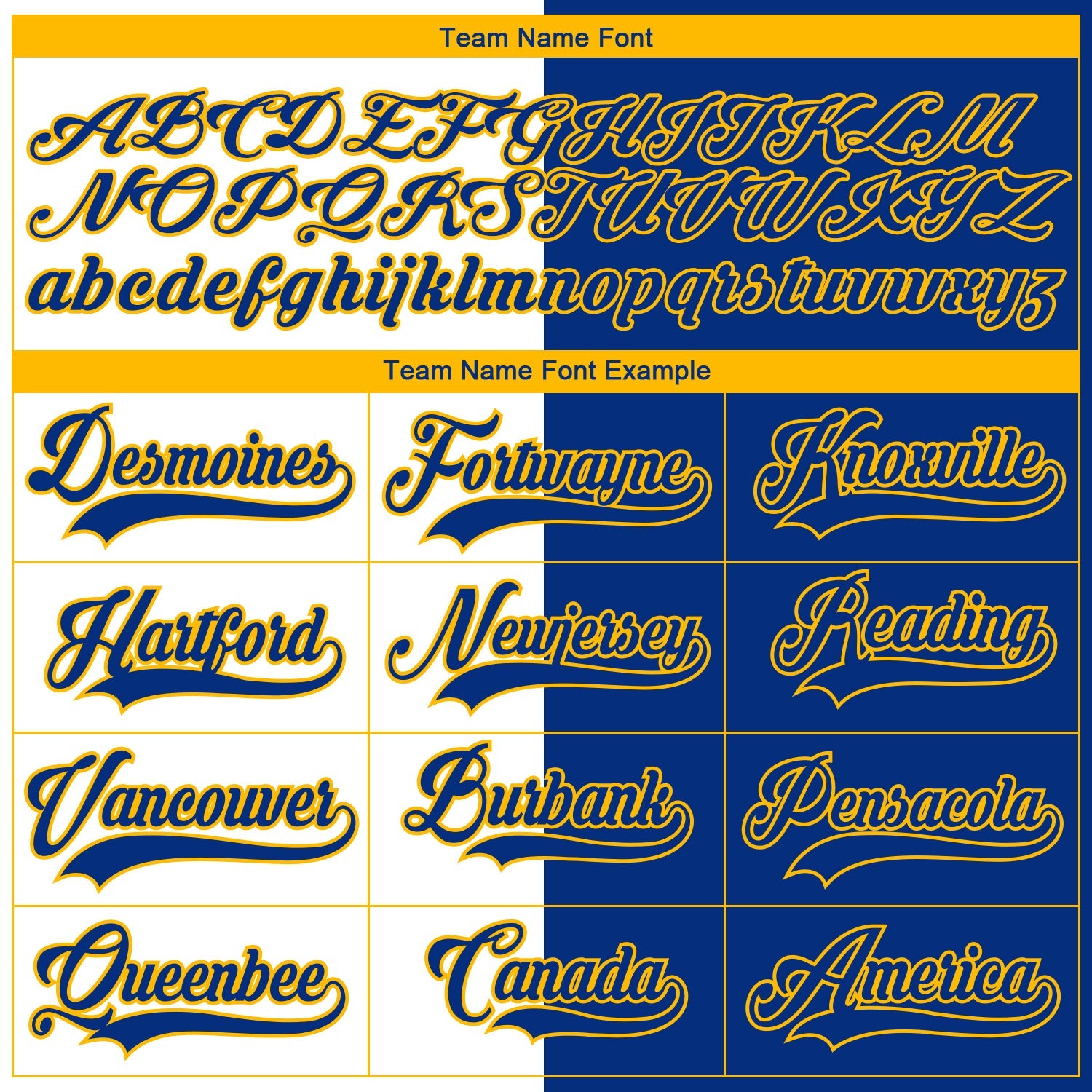 Custom Royal Gold-White Split Fashion Hockey Lace Neck Jersey view 6