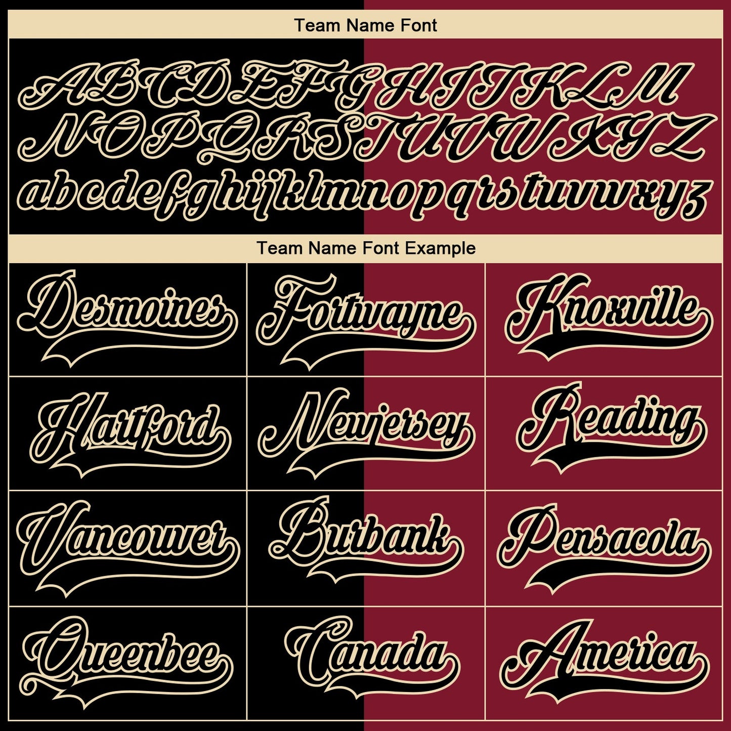 Custom Crimson Black-Cream Split Fashion Hockey Lace Neck Jersey view 6