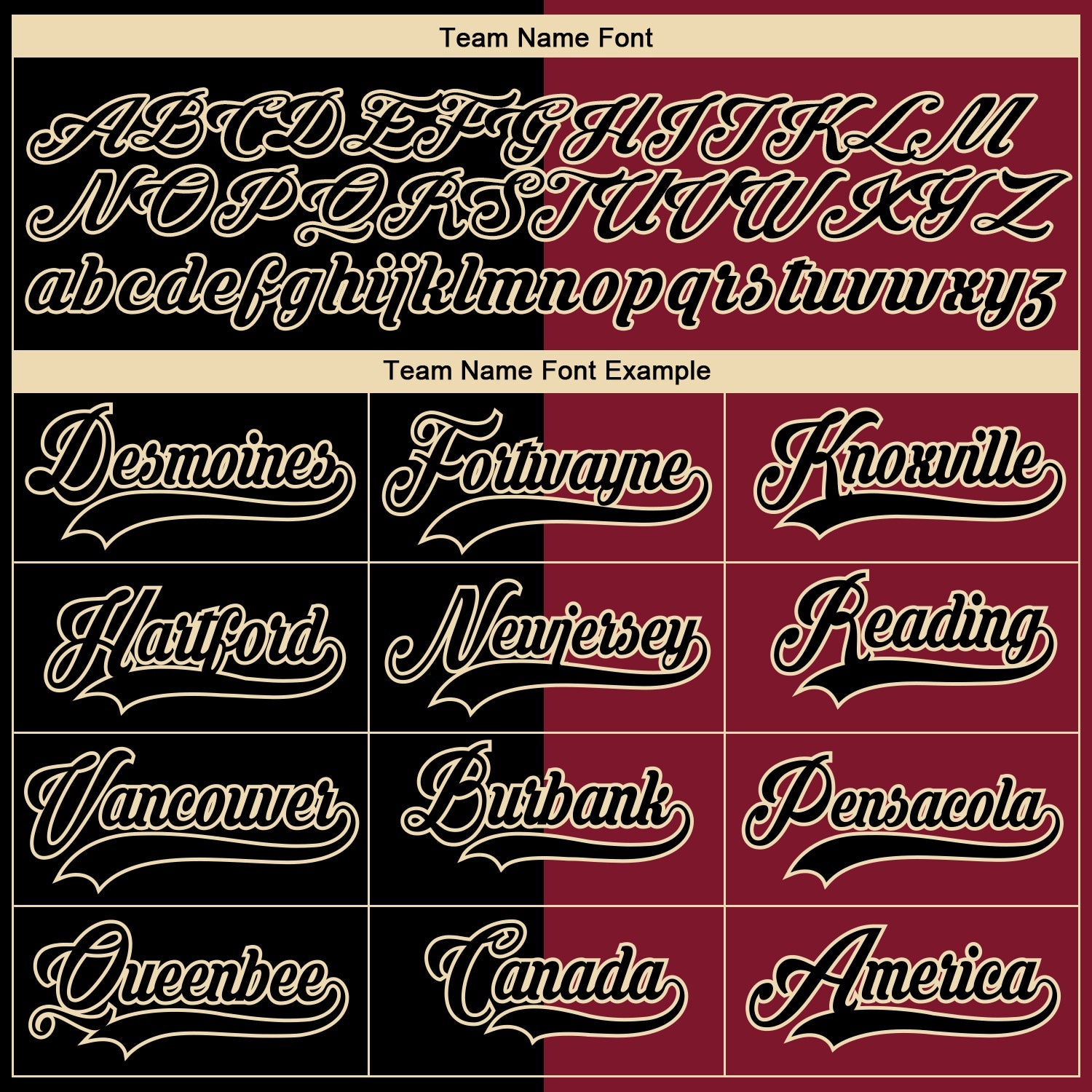 Custom Crimson Black-Cream Split Fashion Hockey Lace Neck Jersey view 6
