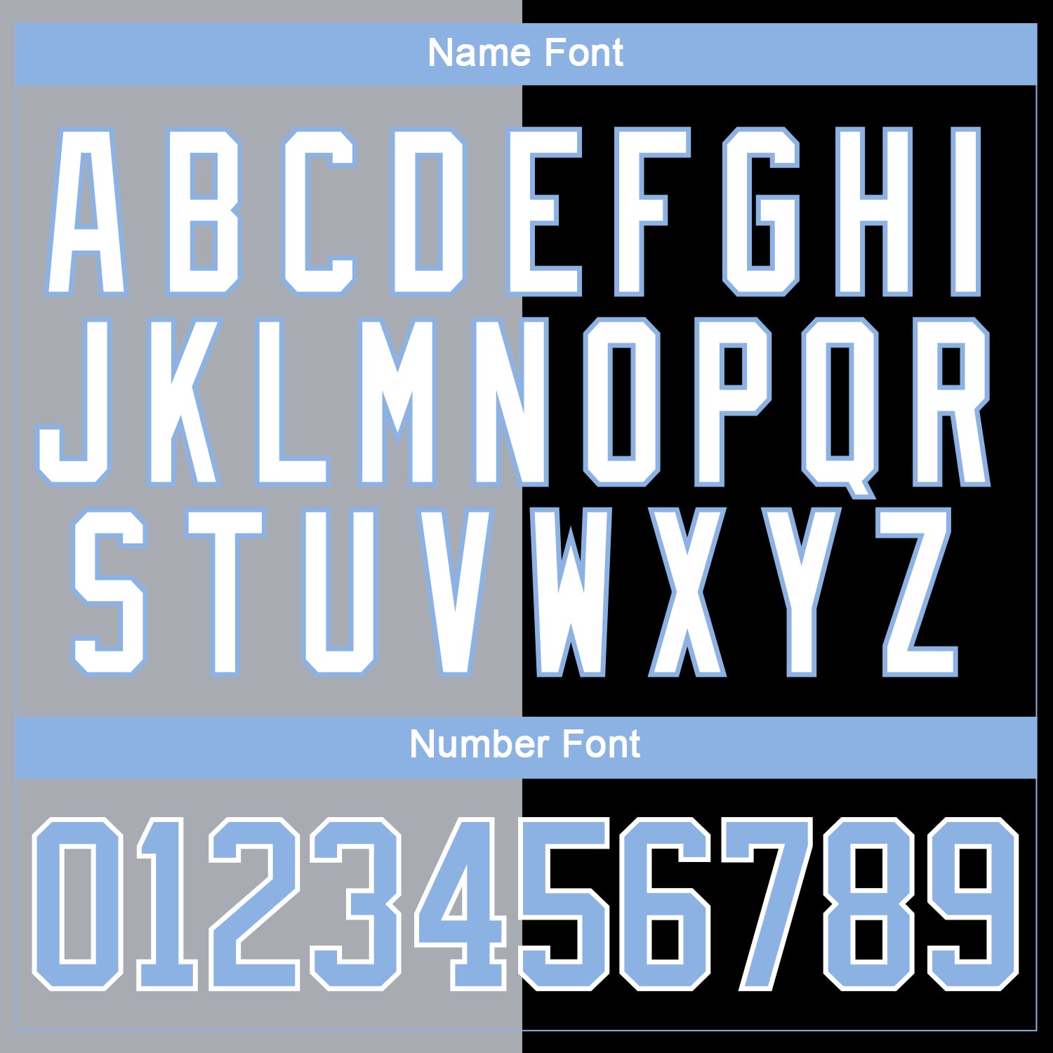 Custom Black Light Blue Gray-White Split Fashion Hockey Lace Neck Jersey view 7