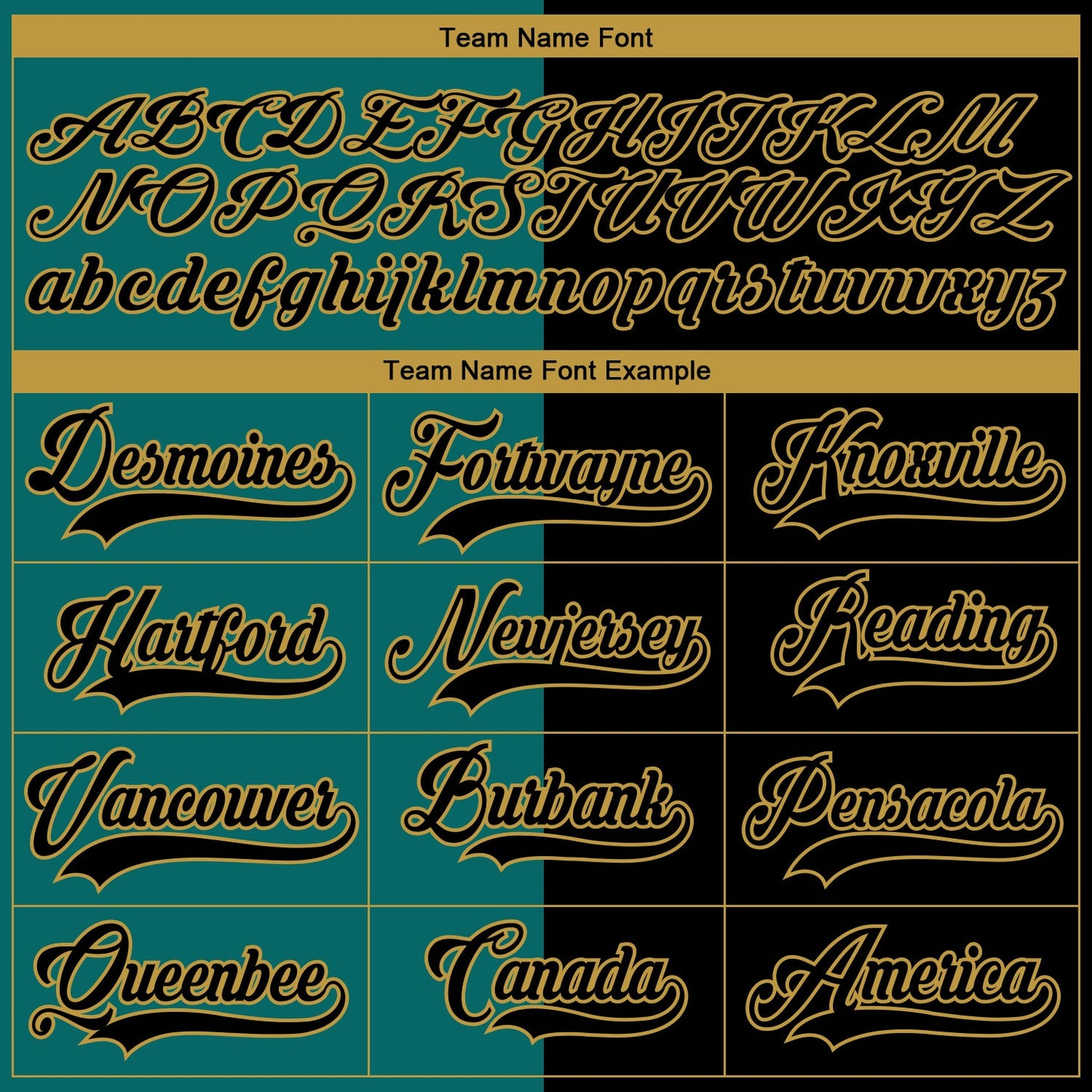 Custom Black Teal-Old Gold Split Fashion Hockey Lace Neck Jersey view 6