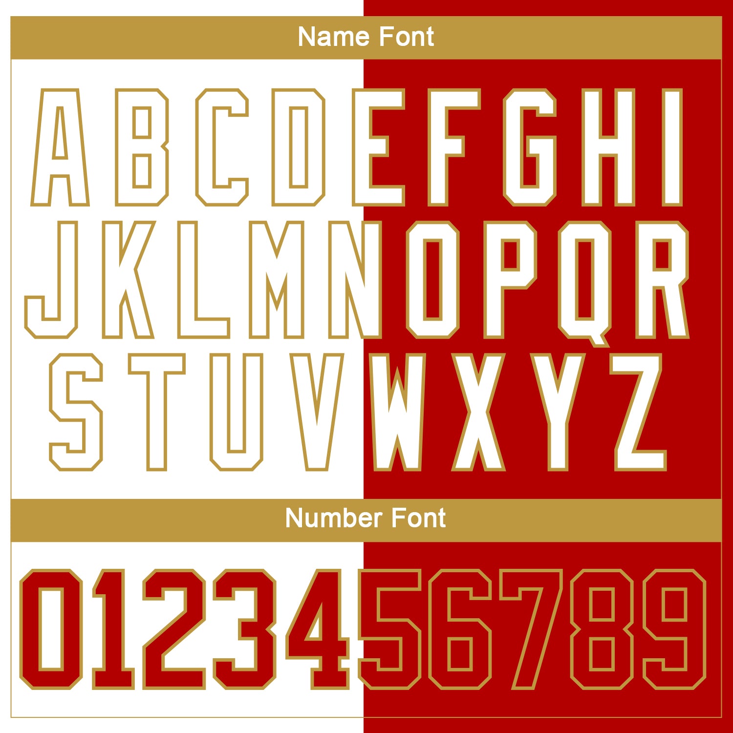 Custom Red Old Gold-White Split Fashion Hockey Lace Neck Jersey view 7