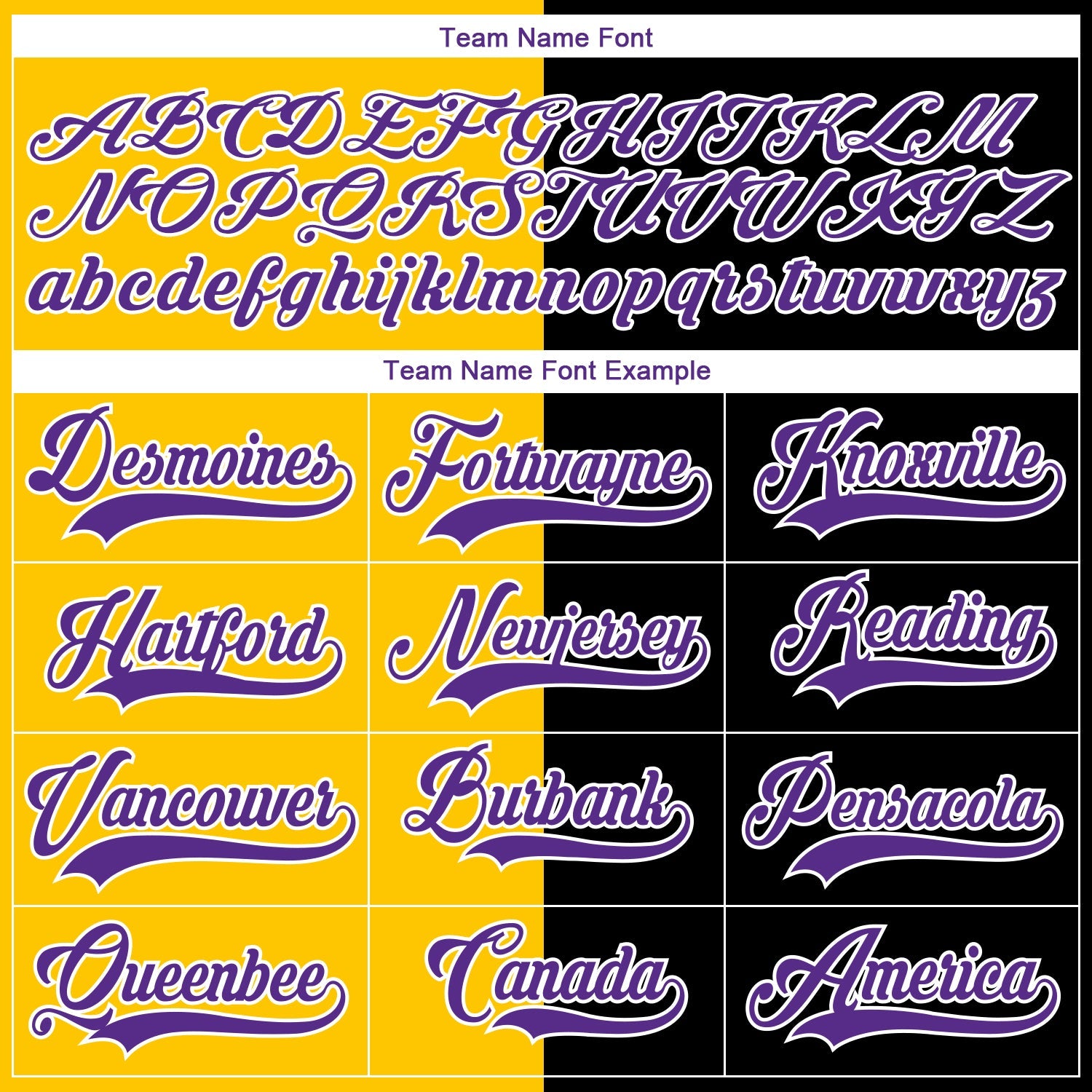 Custom Black Purple Yellow-White Split Fashion Hockey Lace Neck Jersey view 6