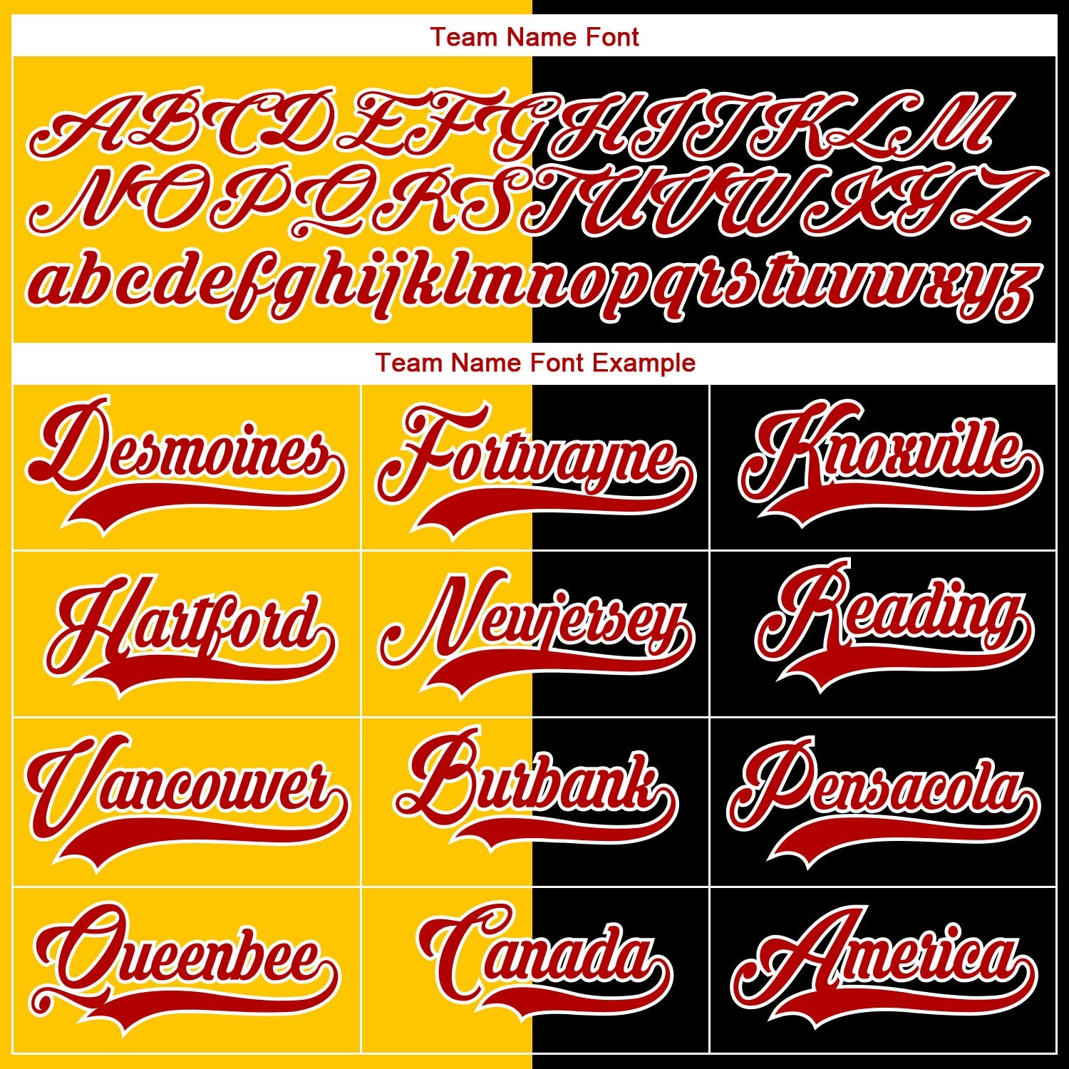 Custom Black Red Yellow-White Split Fashion Hockey Lace Neck Jersey view 6