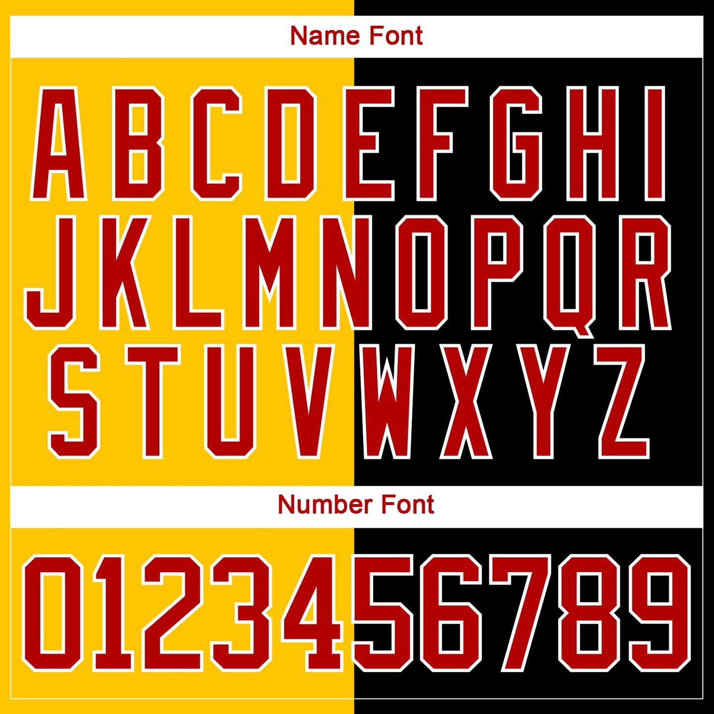 Custom Black Red Yellow-White Split Fashion Hockey Lace Neck Jersey view 7