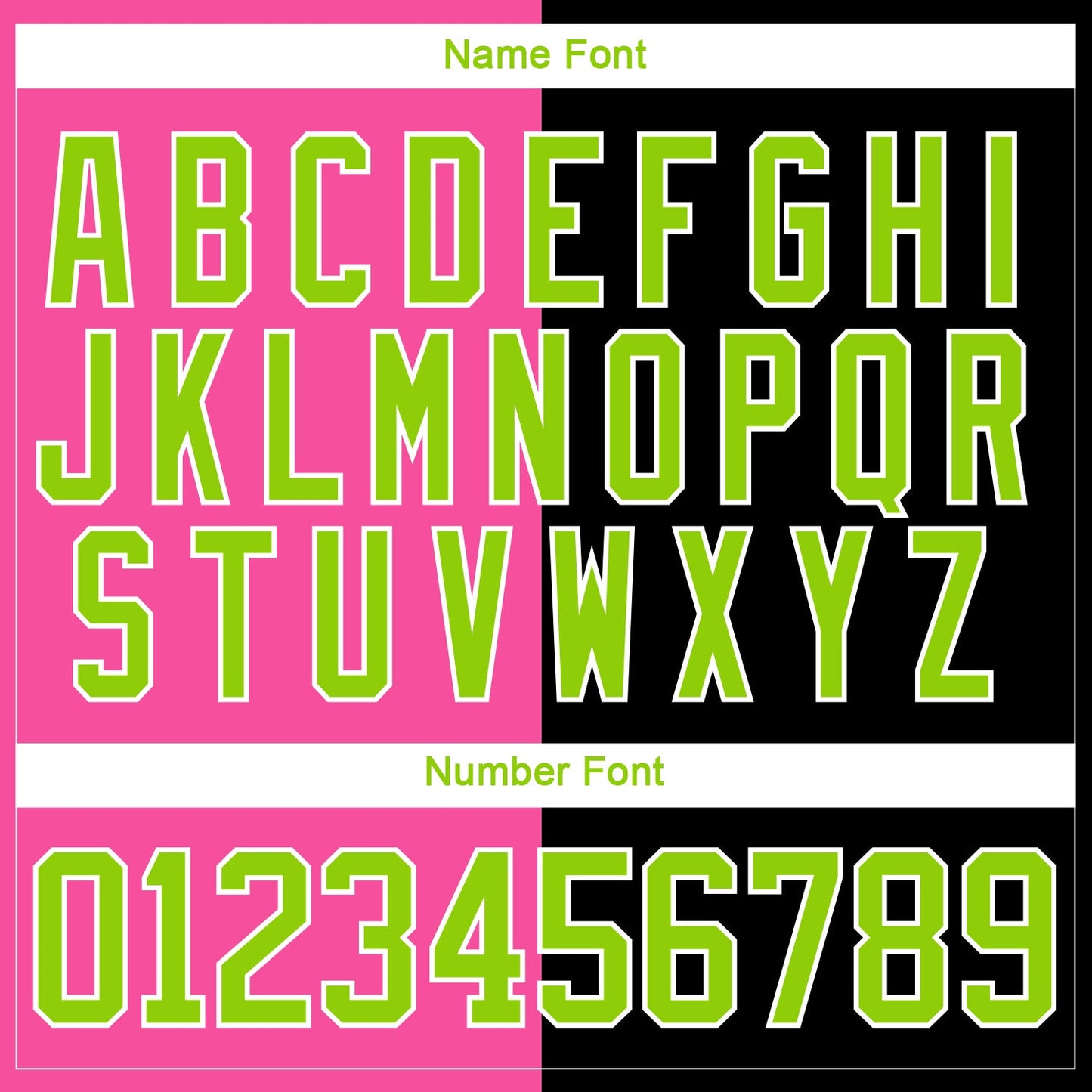 Custom Black Neon Green Pink-White Split Fashion Hockey Lace Neck Jersey view 7