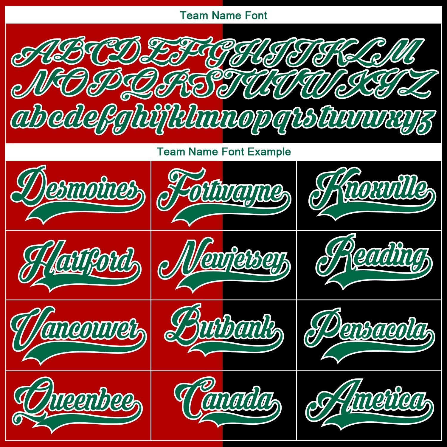 Custom Black Kelly Green Red-White Split Fashion Hockey Lace Neck Jersey view 6