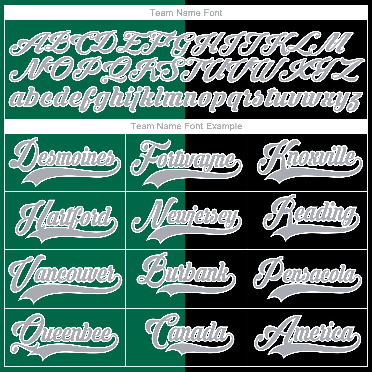 Custom Black Gray Kelly Green-White Split Fashion Hockey Lace Neck Jersey view 6
