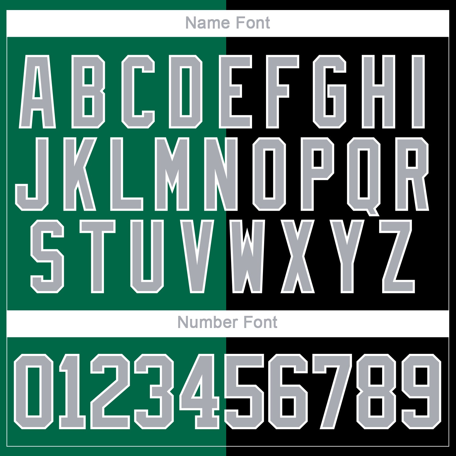 Custom Black Gray Kelly Green-White Split Fashion Hockey Lace Neck Jersey view 7