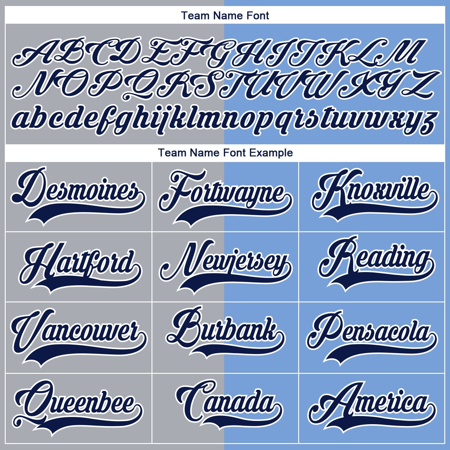 Custom Powder Blue Navy Gray-White Split Fashion Hockey Lace Neck Jersey view 6