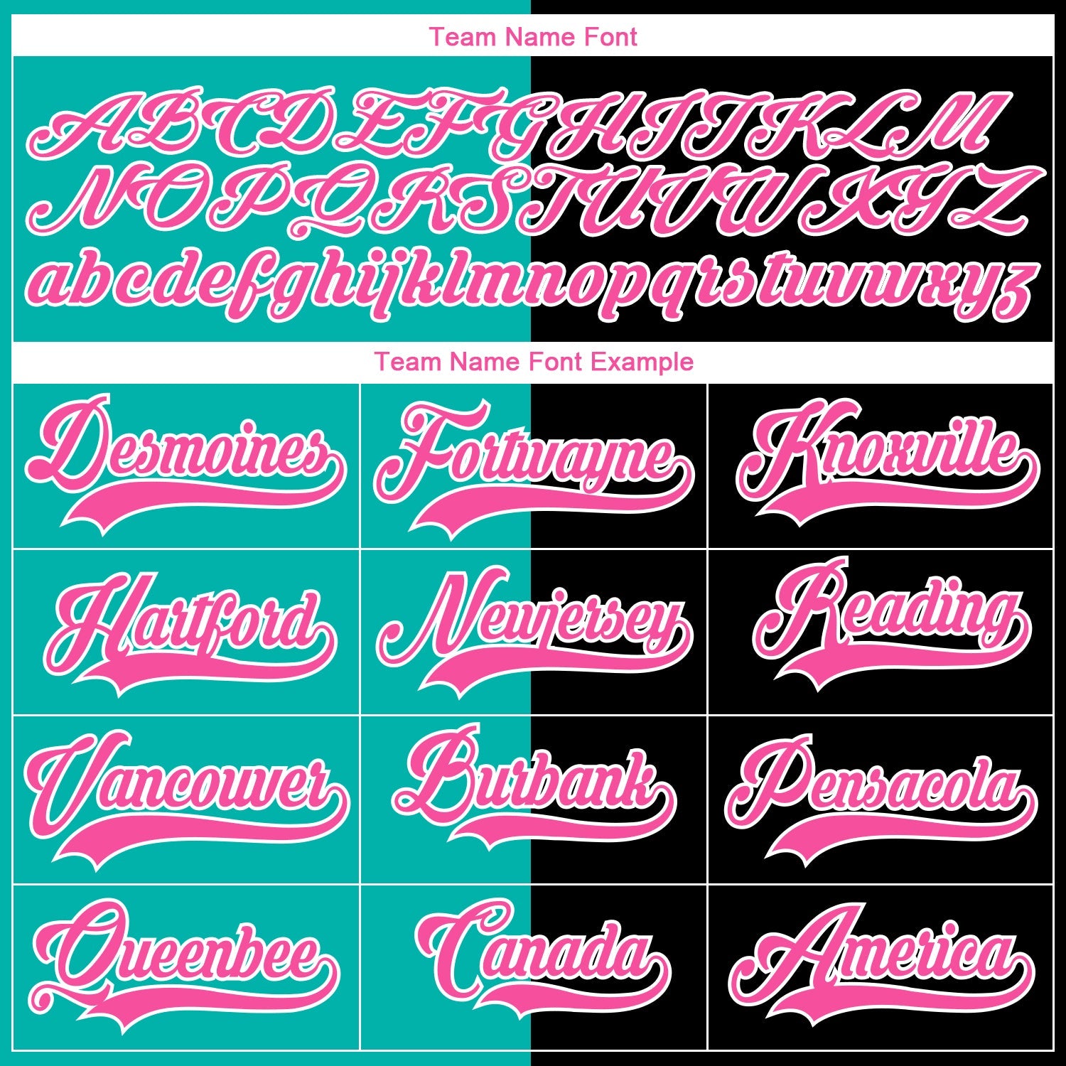 Custom Black Pink Aqua-White Split Fashion Hockey Lace Neck Jersey view 6