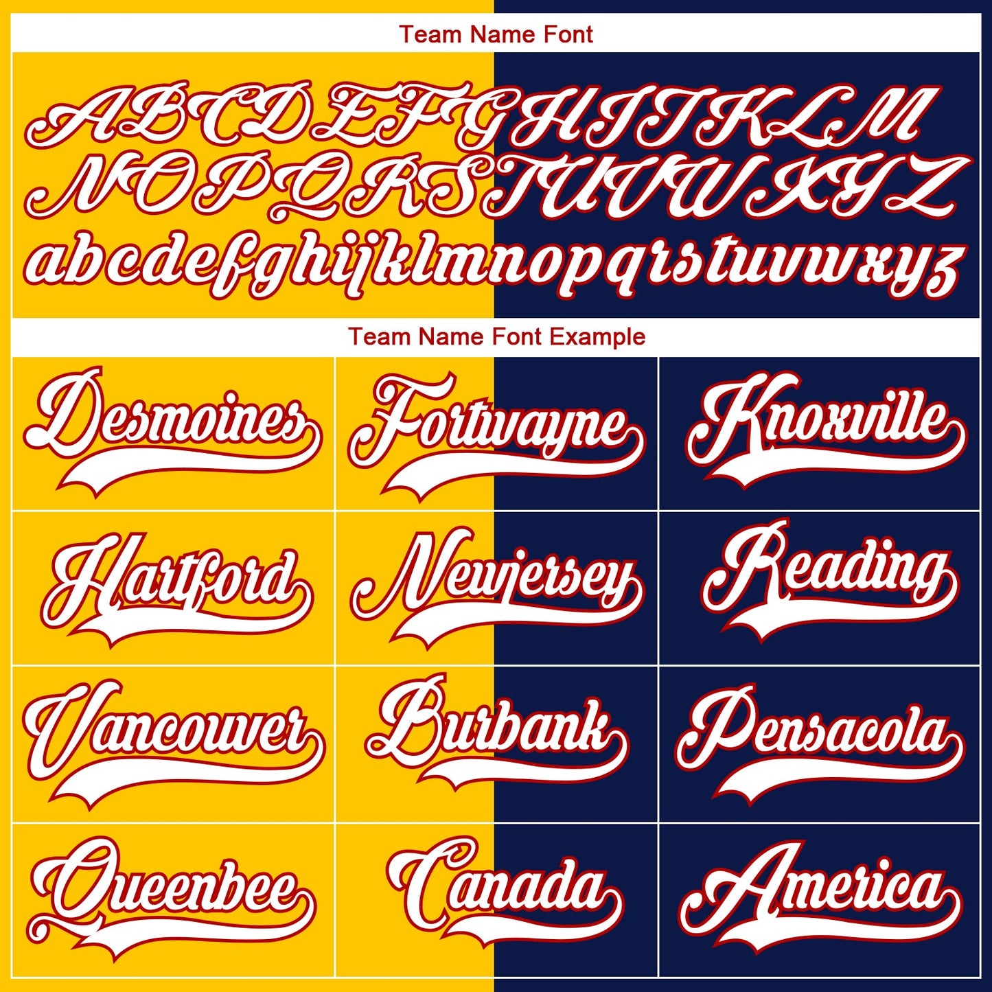 Custom Navy Red Yellow-White Split Fashion Hockey Lace Neck Jersey view 6