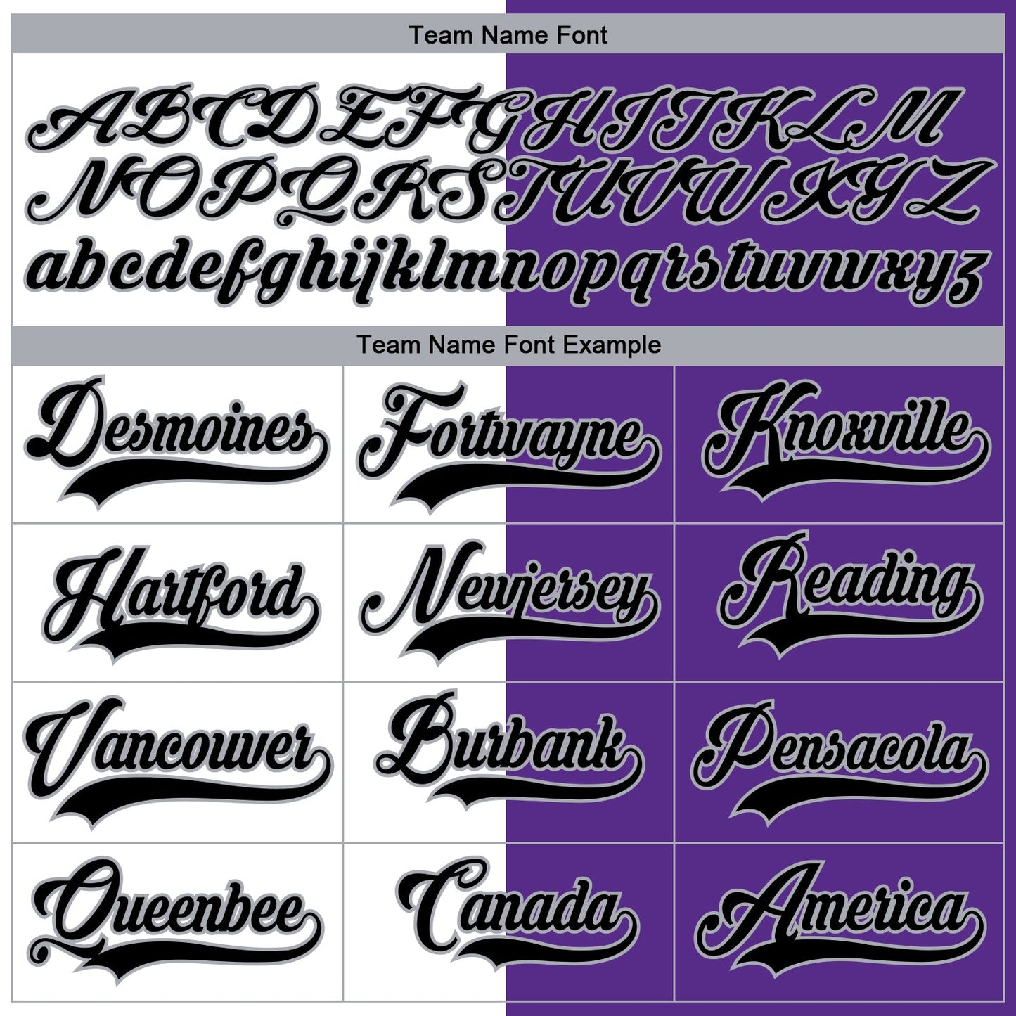 Custom Purple Black Gray-White Split Fashion Hockey Lace Neck Jersey view 6
