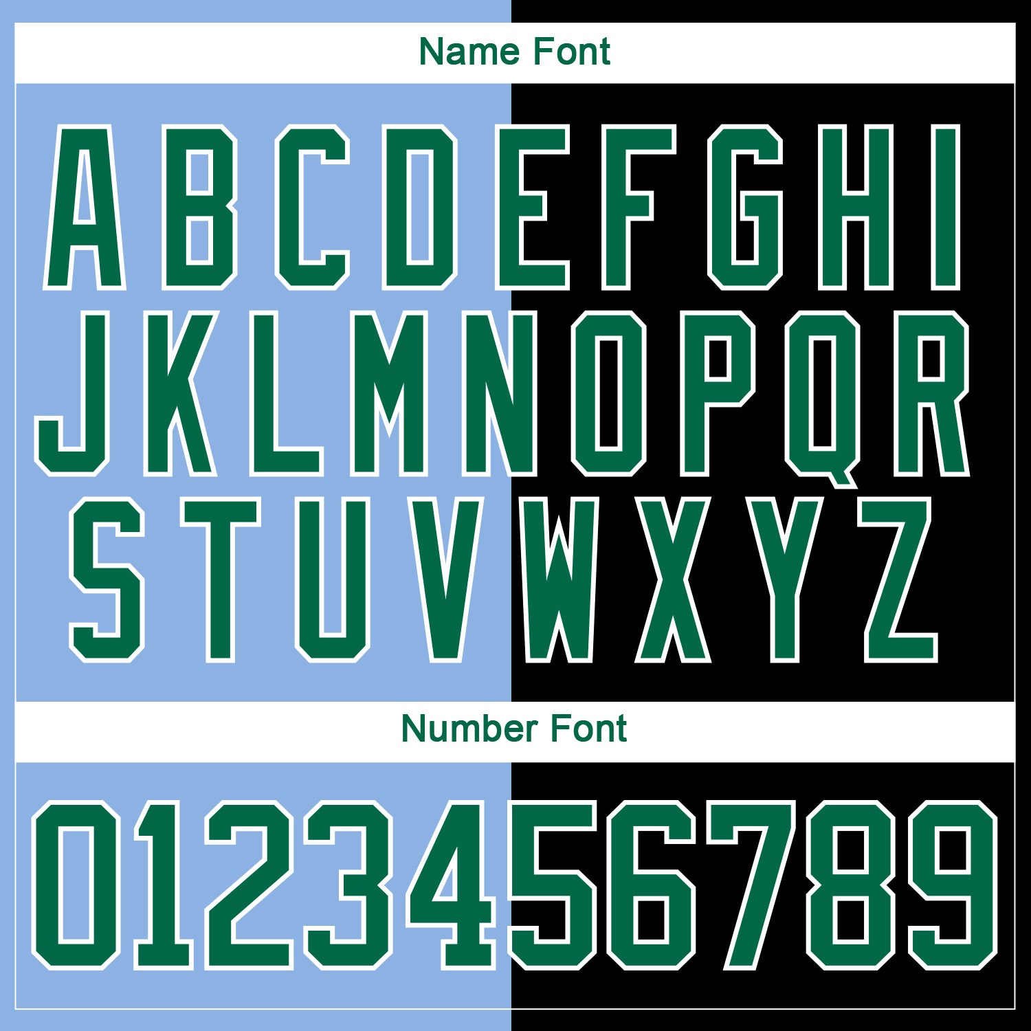 Custom Black Kelly Green Light Blue-White Red-Royal Split Fashion Hockey Lace Neck Jersey view 7