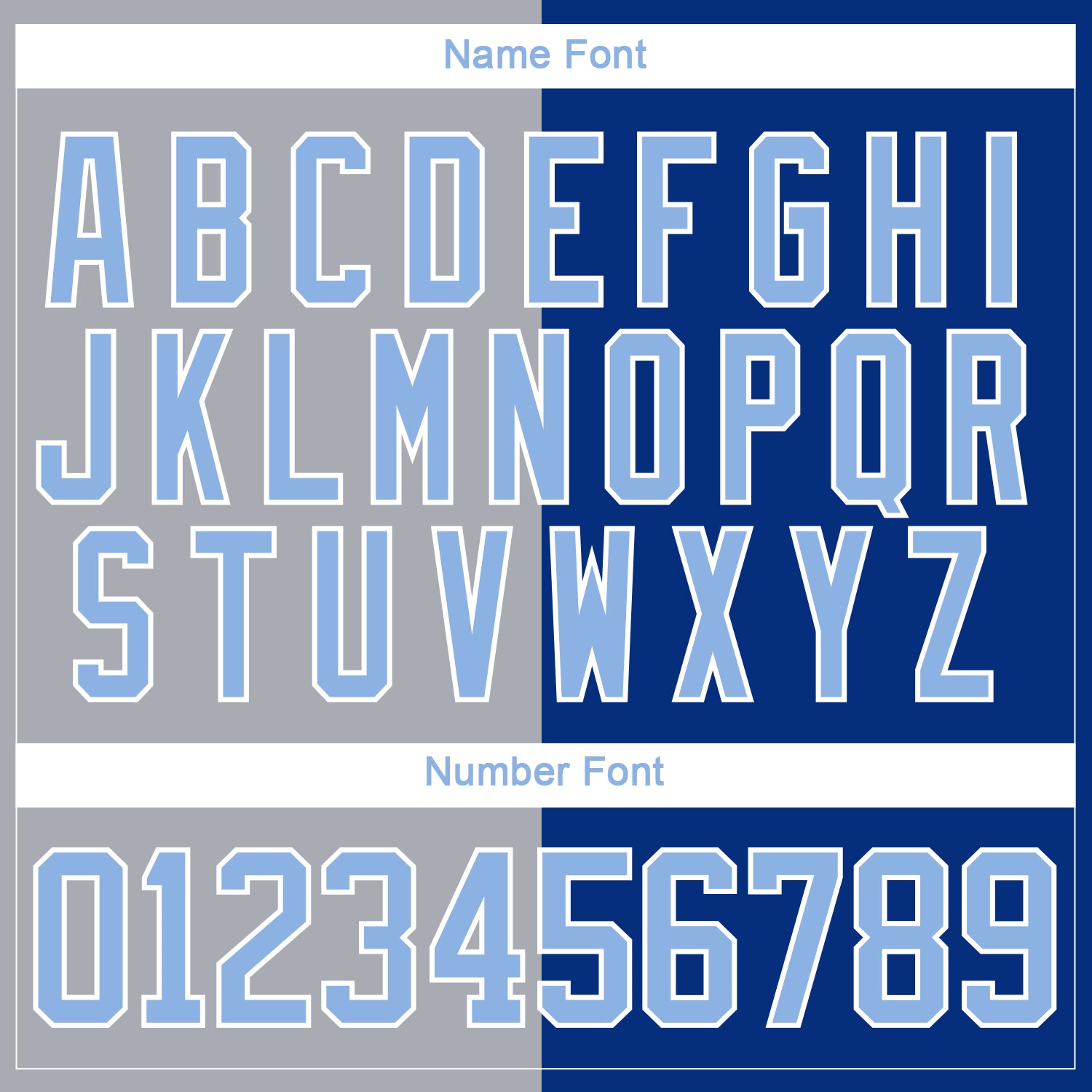 Custom Royal Light Blue Gray-White Split Fashion Hockey Lace Neck Jersey view 7