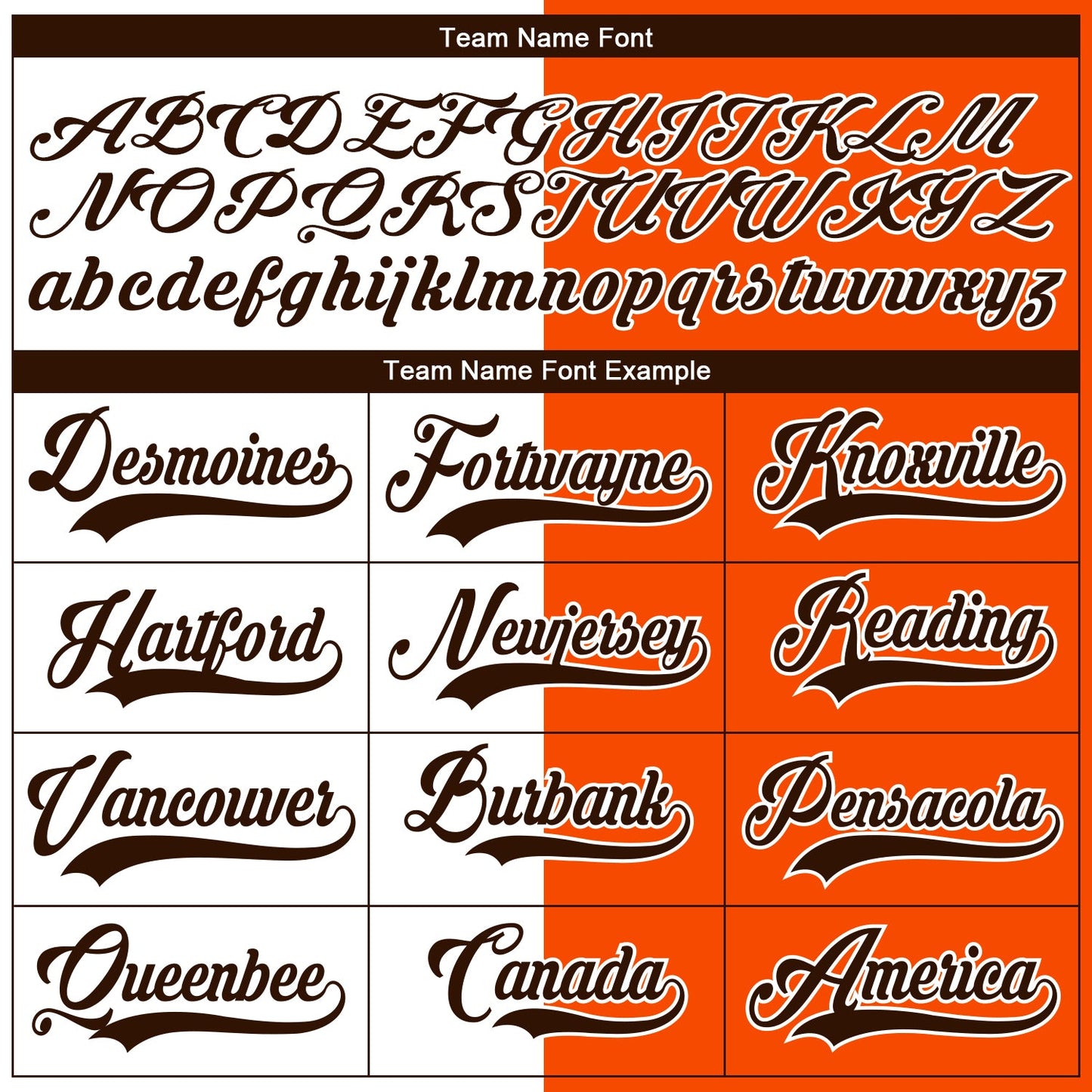 Custom Orange Brown-White Split Fashion Hockey Lace Neck Jersey view 6