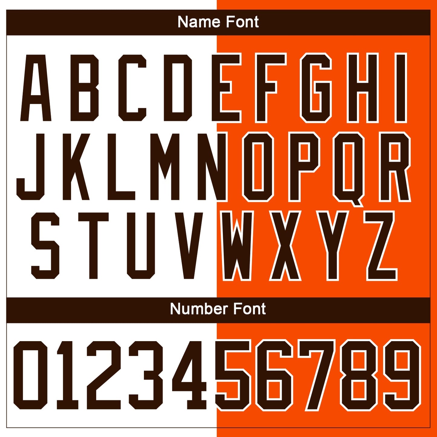 Custom Orange Brown-White Split Fashion Hockey Lace Neck Jersey view 7