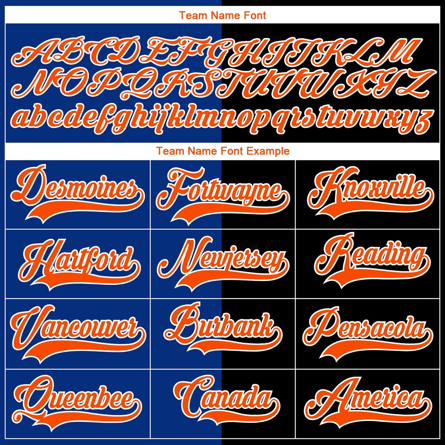 Custom Black Orange Royal-White Split Fashion Hockey Lace Neck Jersey view 6